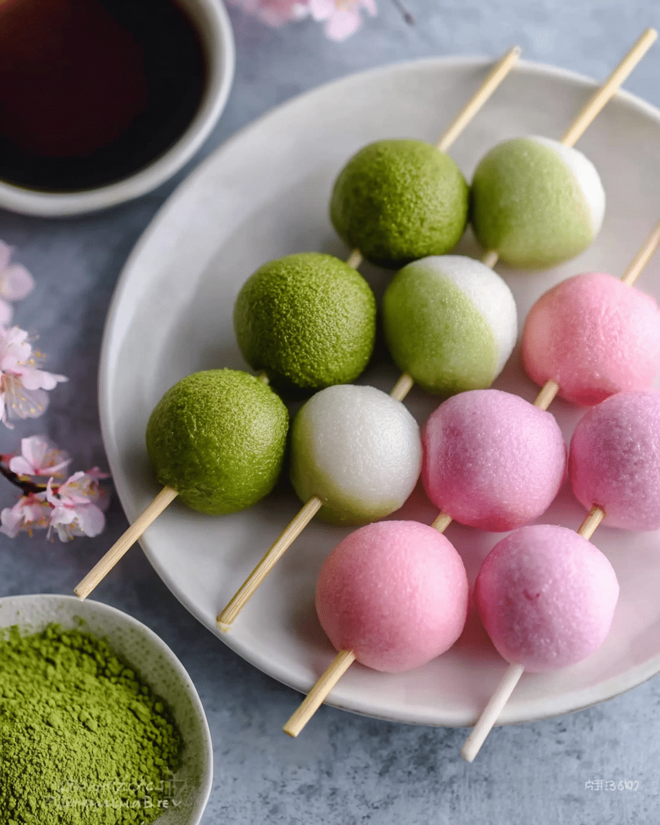 Easy Hanami Dango