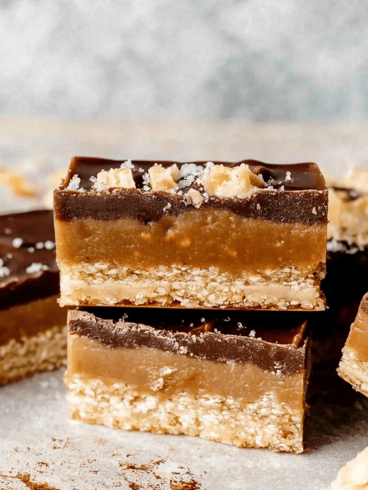 Irresistible Healthy Twix Bars That Taste Just Like the Real Deal 2 Healthy Twix Bars