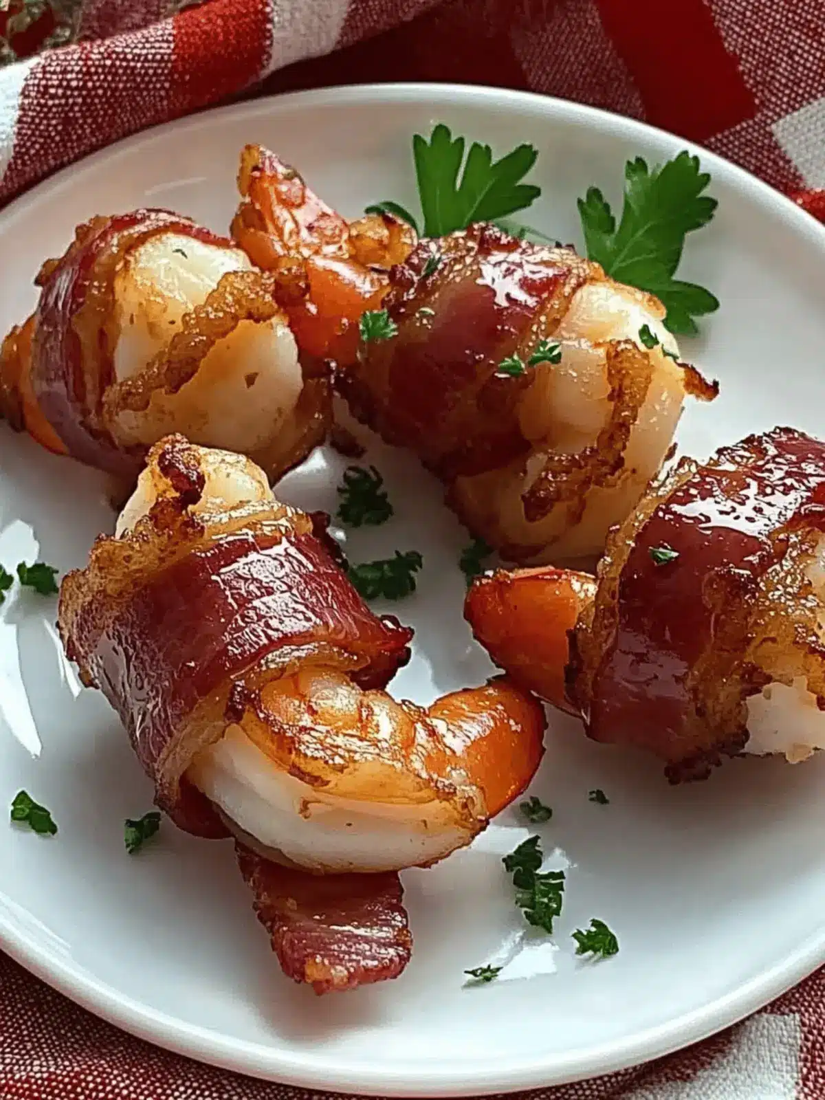 Stuffed Bacon-Wrapped Shrimp with Cream Cheese: Easy Party Hit 4 Stuffed Bacon-Wrapped Shrimp with Cream Cheese: Easy Party Hit