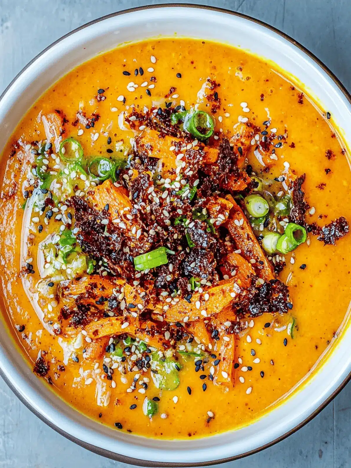 Spicy Miso Carrot Soup: Your Cozy Vegan Comfort Bowl 5 Spicy Miso Carrot Soup
