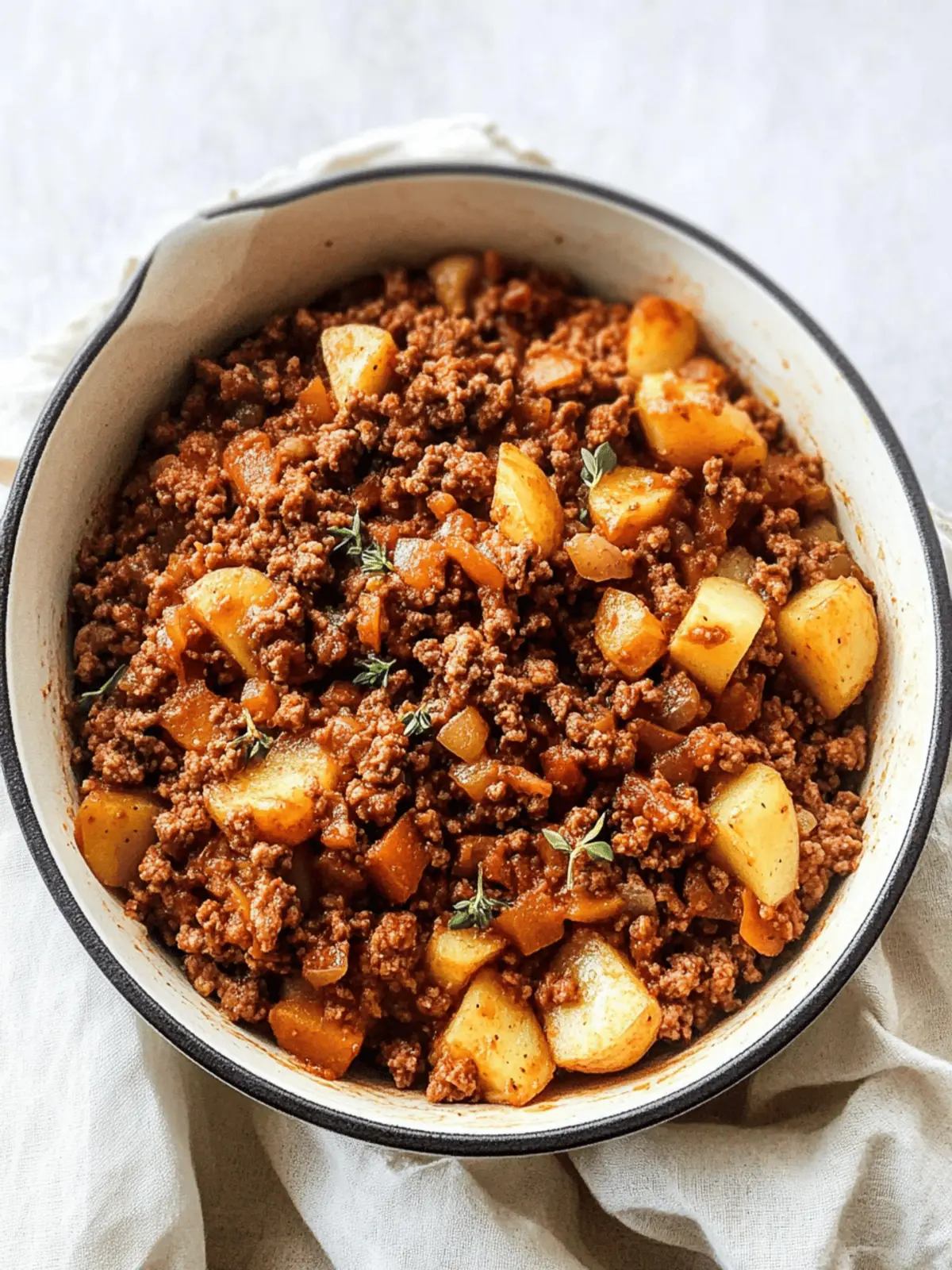 Easy Ground Turkey with Potatoes for a Cozy Weeknight Feast 4 Easy Ground Turkey with Potatoes