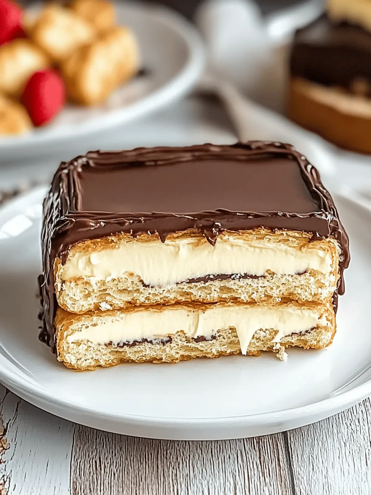 No-Bake Chocolate Eclair Cake You Can't Resist Making 3 No-Bake Chocolate Eclair Cake You Can't Resist Making