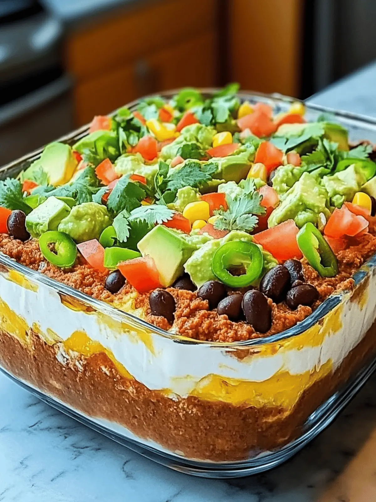 Mouthwatering Authentic 7-Layer Mexican Dip for Gatherings 2 Authentic 7-Layer Mexican Dip