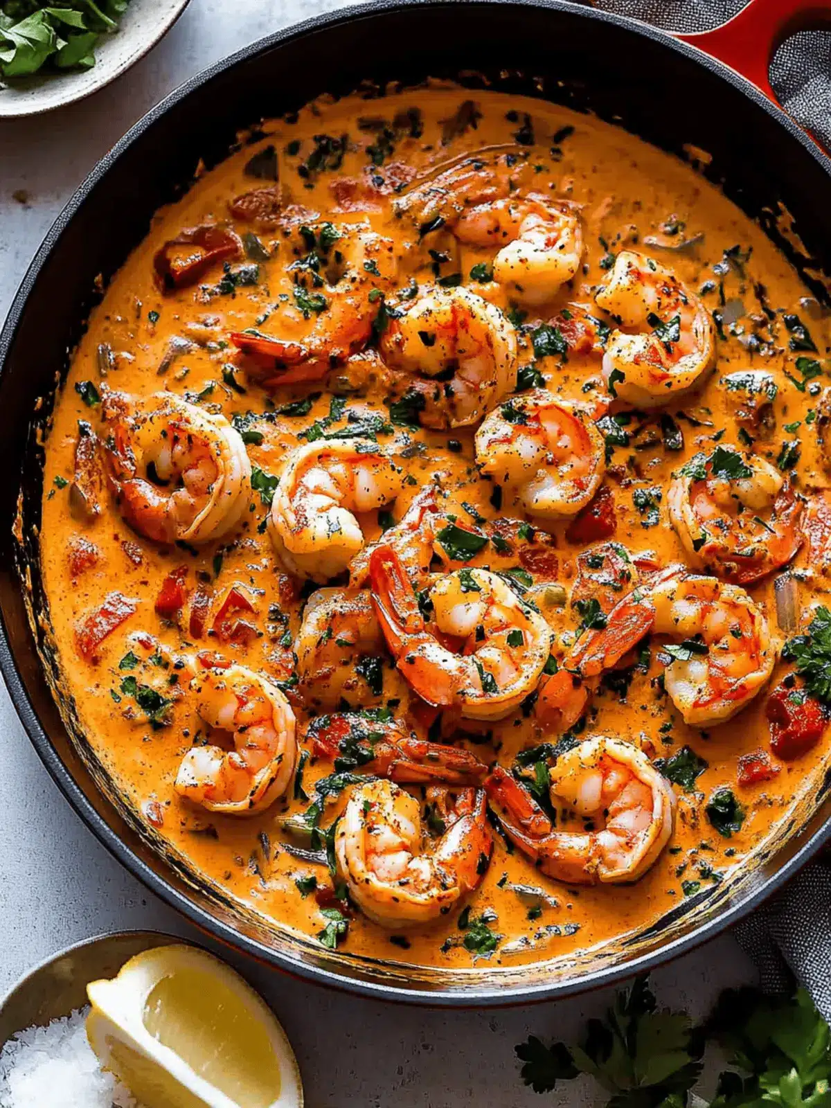 Creamy Garlic-Paprika Shrimp Skillet: Quick Comfort Food Magic 5 Creamy Garlic-paprika Shrimp Skillet