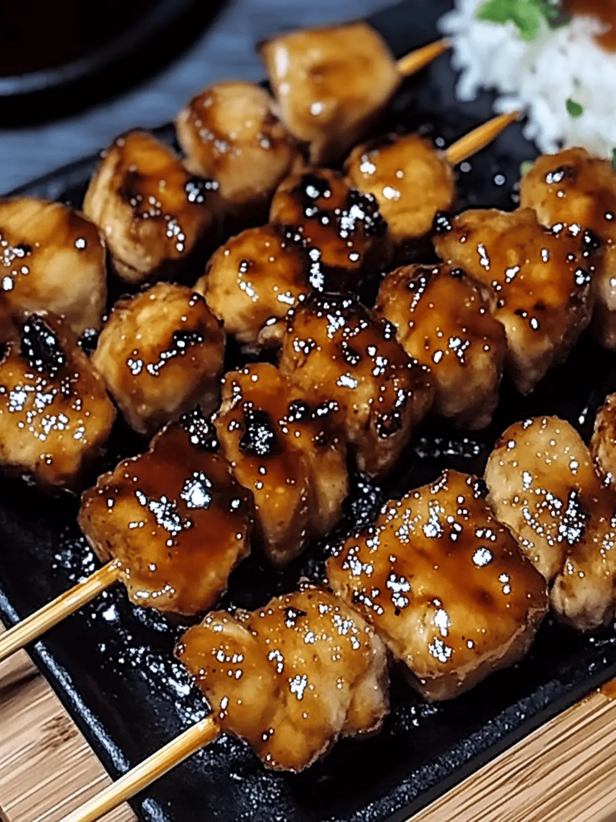 Irresistible Japanese Chicken Yakitori Skewers for Your BBQ 3 Japanese Chicken Yakitori