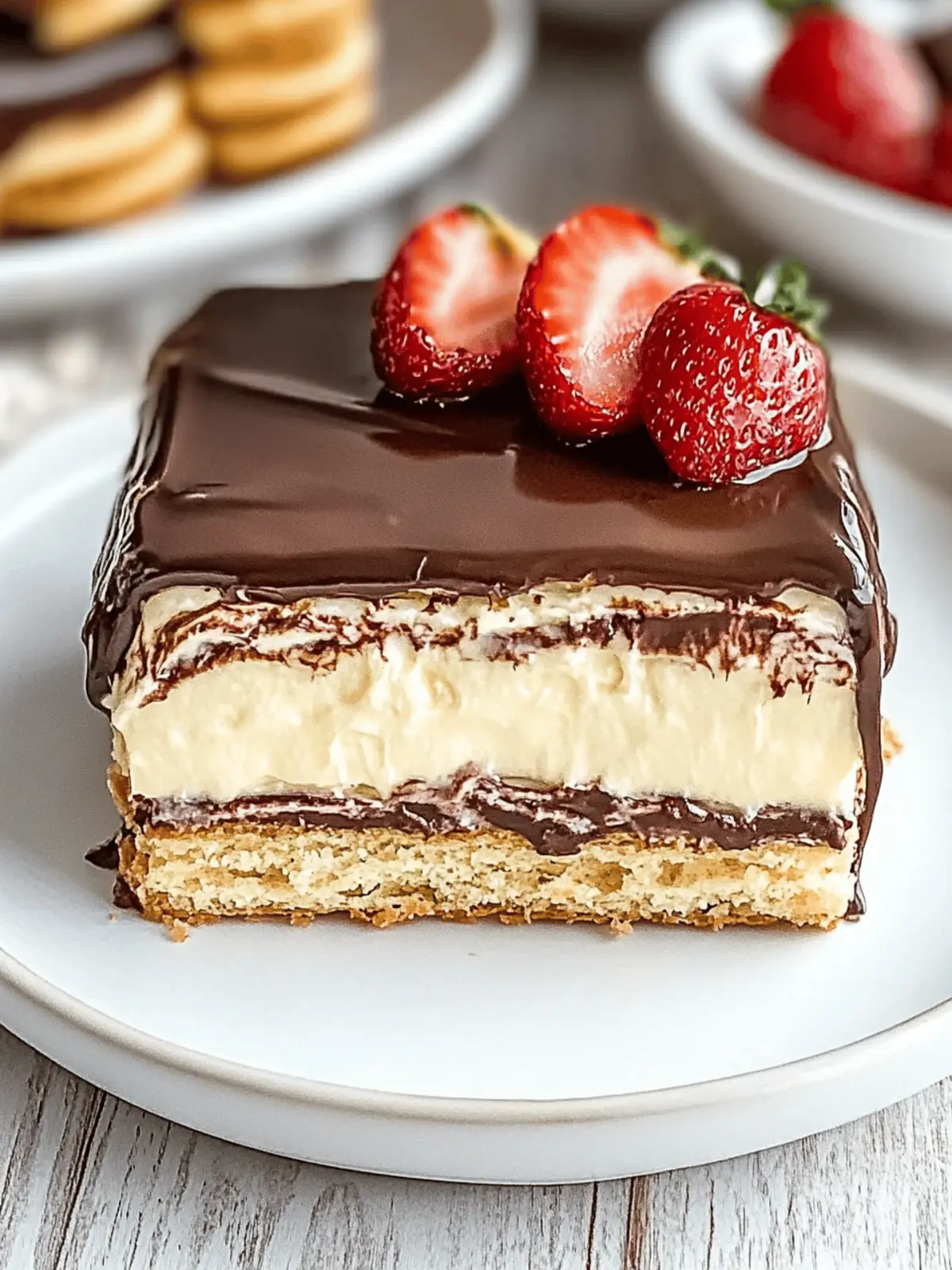 No-Bake Chocolate Eclair Cake You Can't Resist Making 4 No-Bake Chocolate Eclair Cake You Can't Resist Making