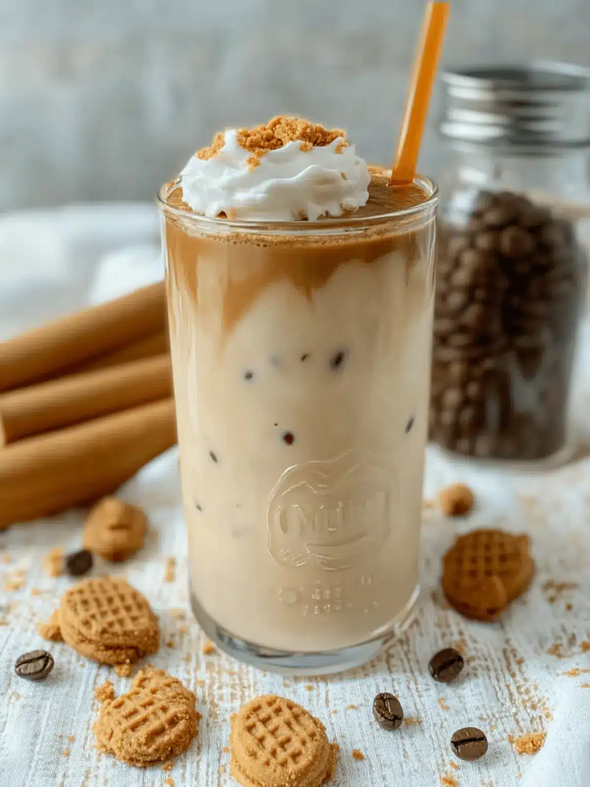 Cookie Butter Iced Coffee Dairy-Free Bliss in Minutes 2 Cookie Butter Iced Coffee Dairy-Free Bliss in Minutes