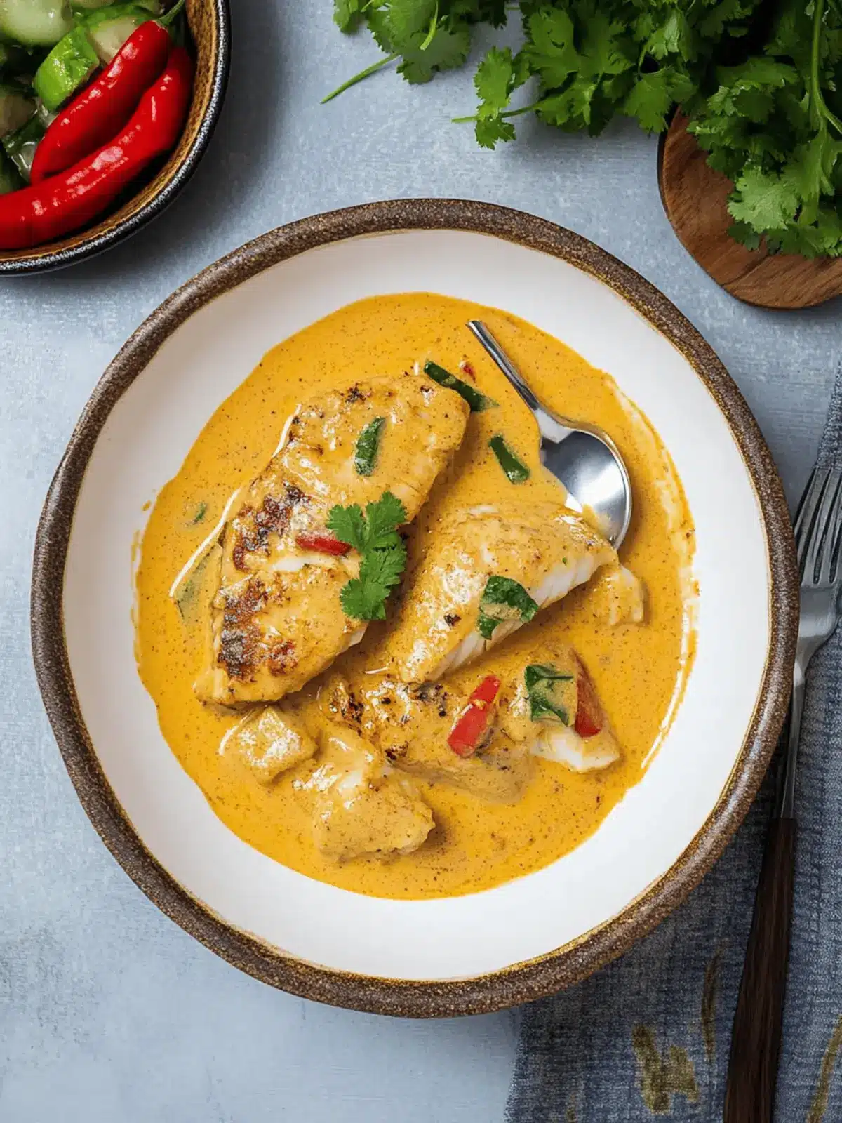 Delicious Fish in Coconut Sauce for Quick Comfort Meals 2 Delicious Fish in Coconut Sauce for Quick Comfort Meals