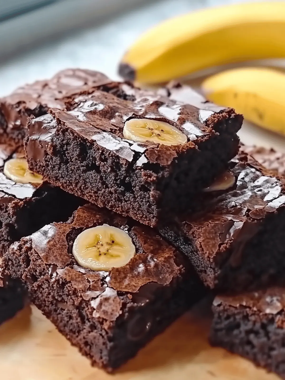 3 Ingredient Banana Brownies: Guilt-Free Treats You'll Love 2 3 Ingredient Banana Brownies
