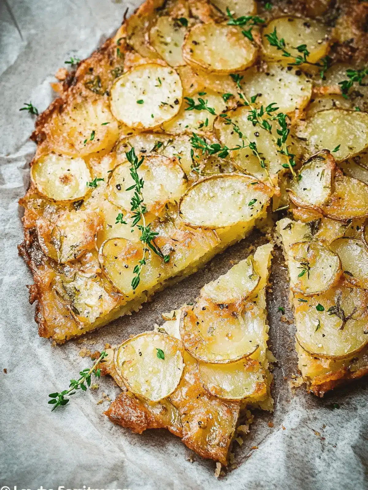 Savory Sliced Potato Cake: Easy, Crispy Comfort Food Delight 5 Sliced Potato Cake