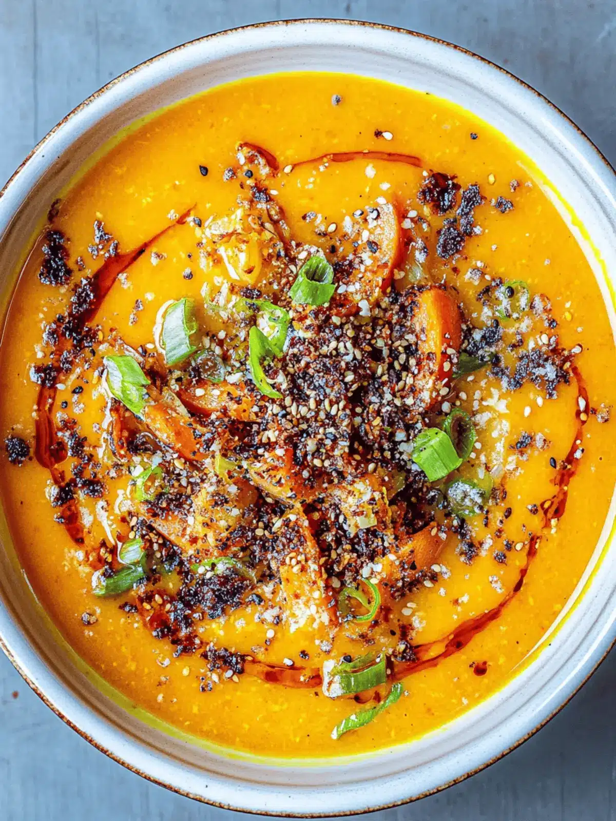 Spicy Miso Carrot Soup: Your Cozy Vegan Comfort Bowl 4 Spicy Miso Carrot Soup