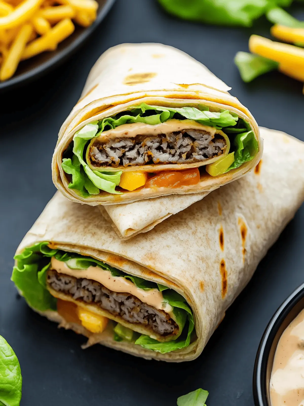 Mouthwatering Homemade Big Mac Wraps with Secret Sauce Magic 5 Homemade Big Mac Wraps with Secret Sauce
