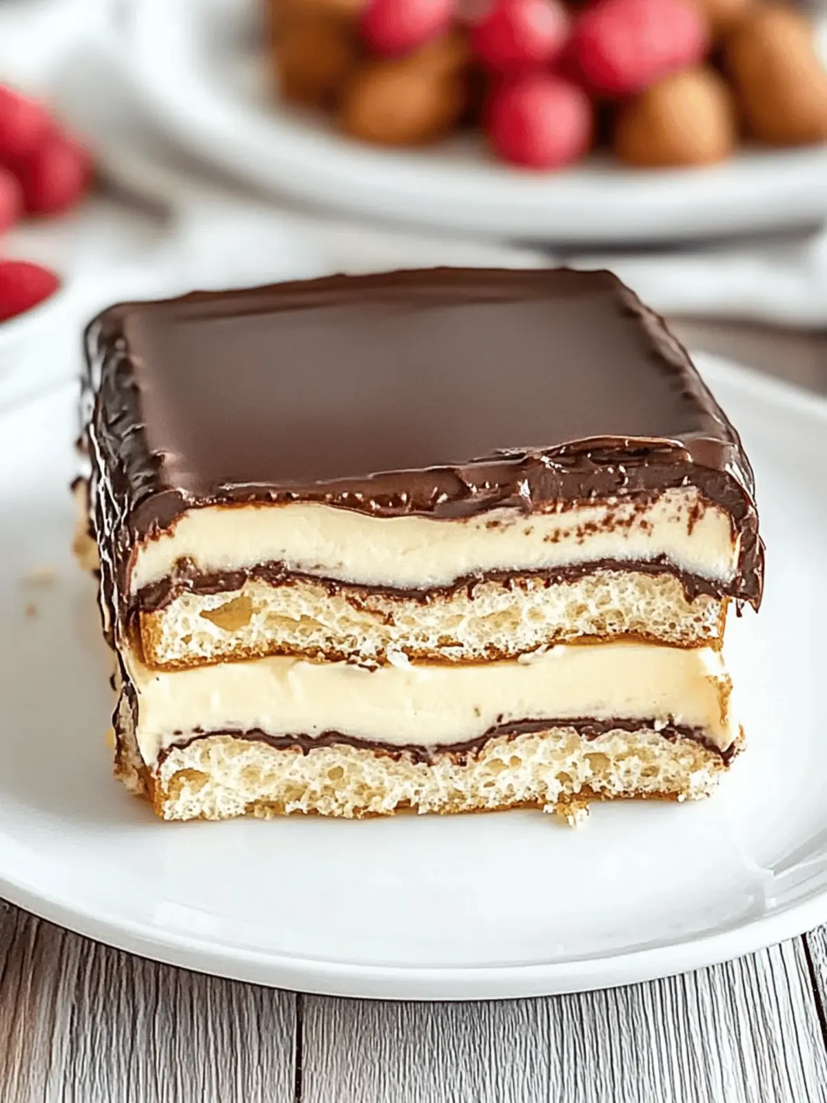 No-Bake Chocolate Eclair Cake You Can't Resist Making 5 No-Bake Chocolate Eclair Cake