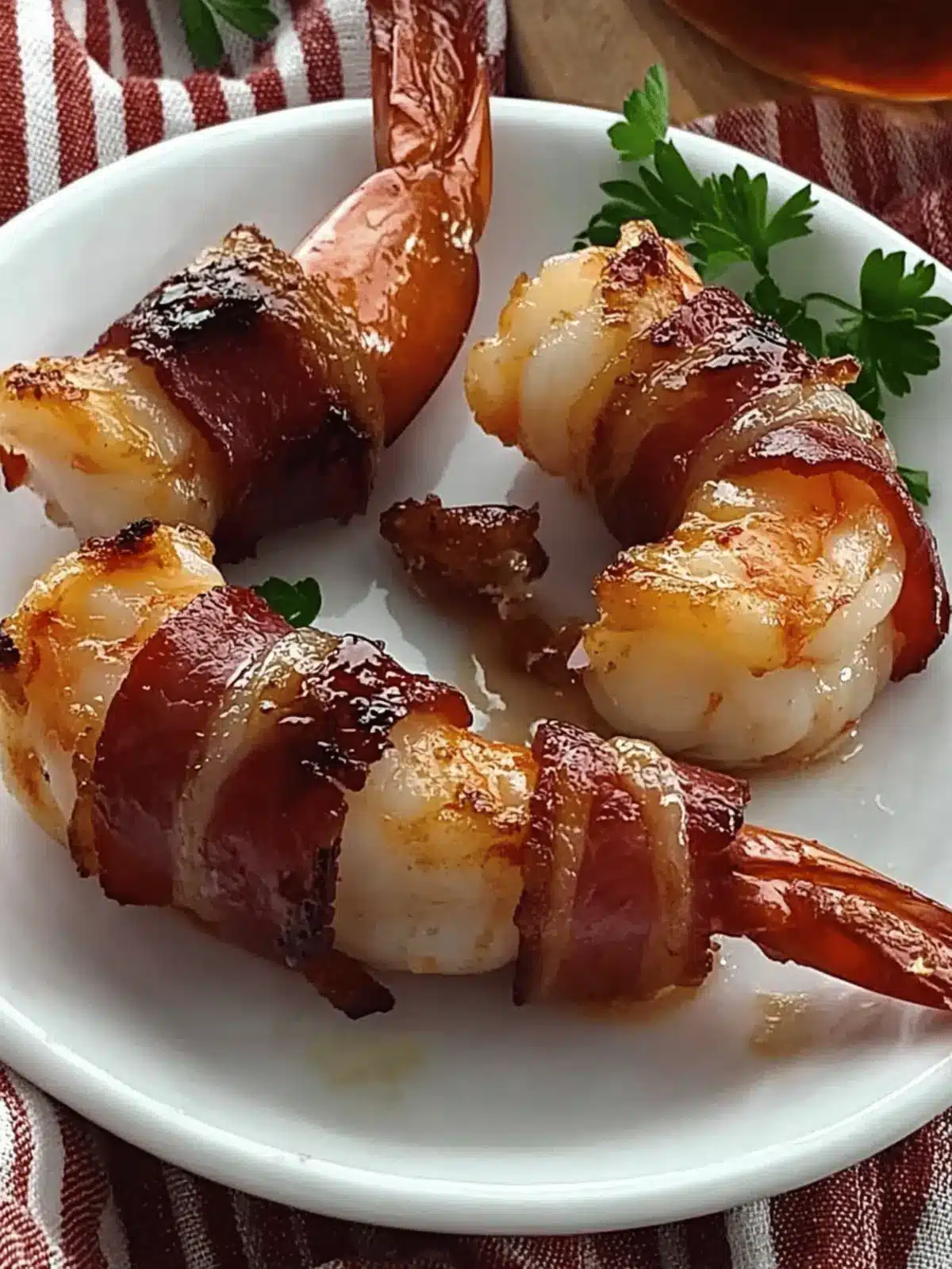 Stuffed Bacon-Wrapped Shrimp with Cream Cheese: Easy Party Hit 5 Stuffed Bacon-Wrapped Shrimp with Cream Cheese