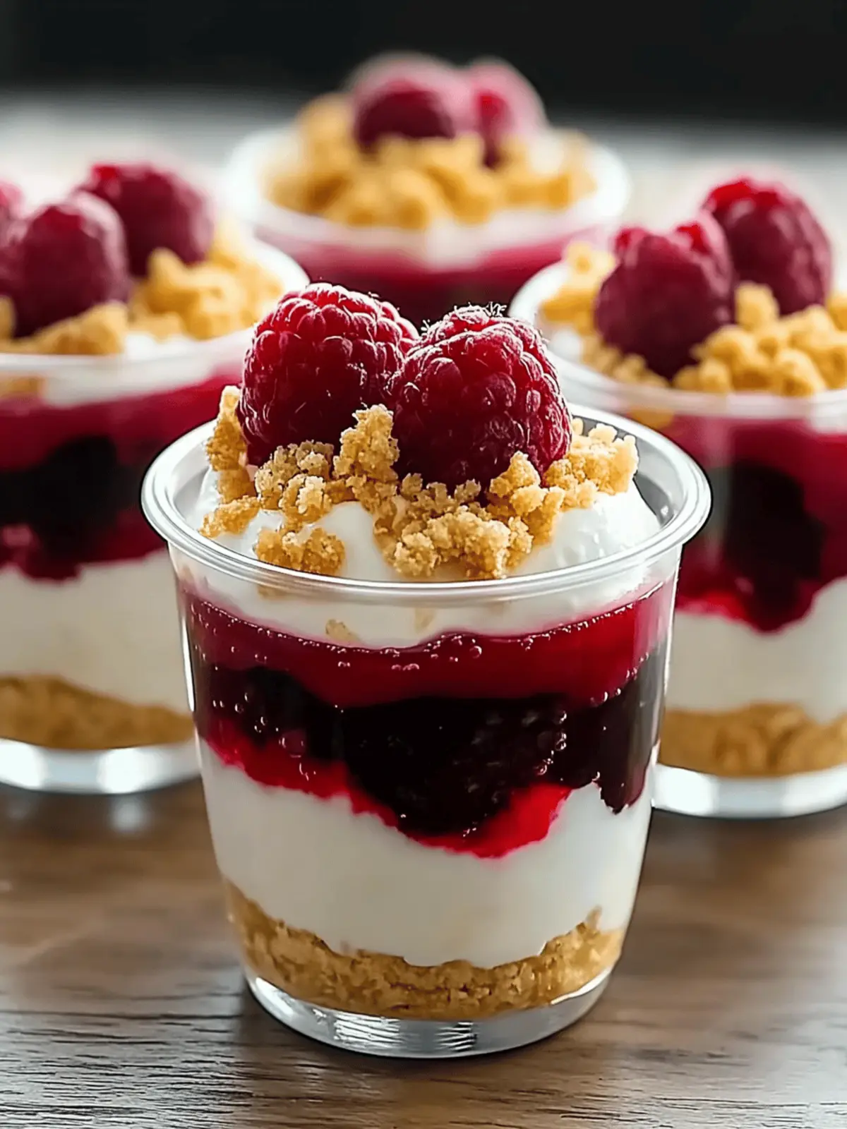 No-Bake Cheesecake Parfaits: Effortless Dessert Delight 5 No-Bake Cheesecake Parfaits