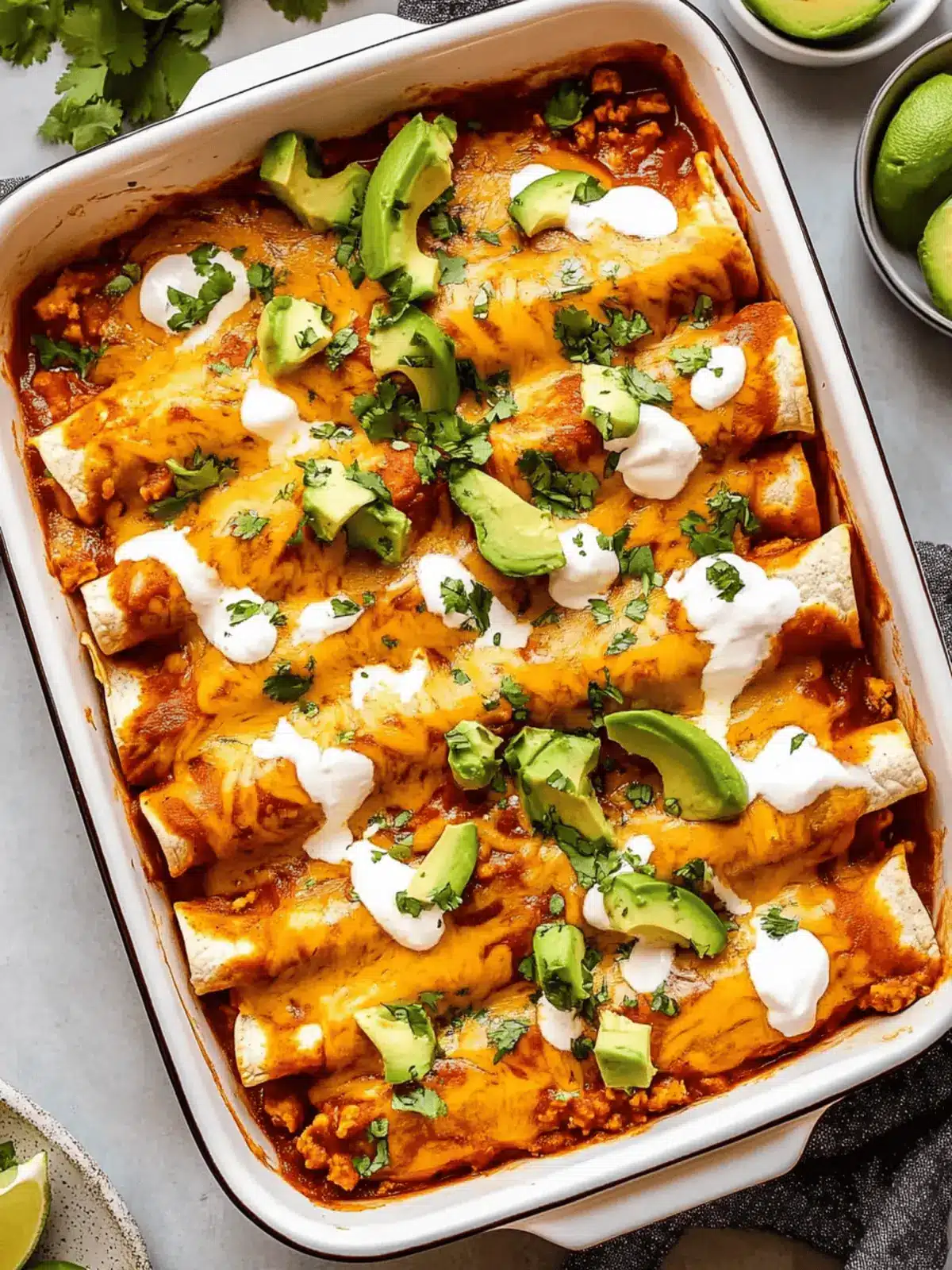 Delicious Ground Turkey Enchiladas: Healthy Comfort Food Twist 2 Delicious Ground Turkey Enchiladas: Healthy Comfort Food Twist