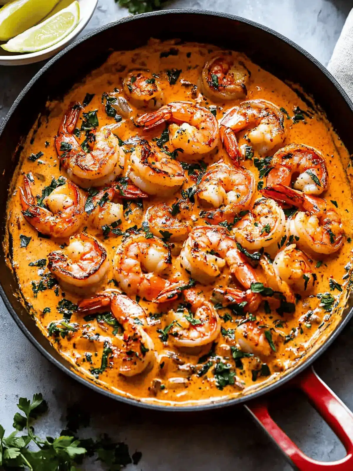 Creamy Garlic-Paprika Shrimp Skillet: Quick Comfort Food Magic 2 Creamy Garlic-paprika Shrimp Skillet