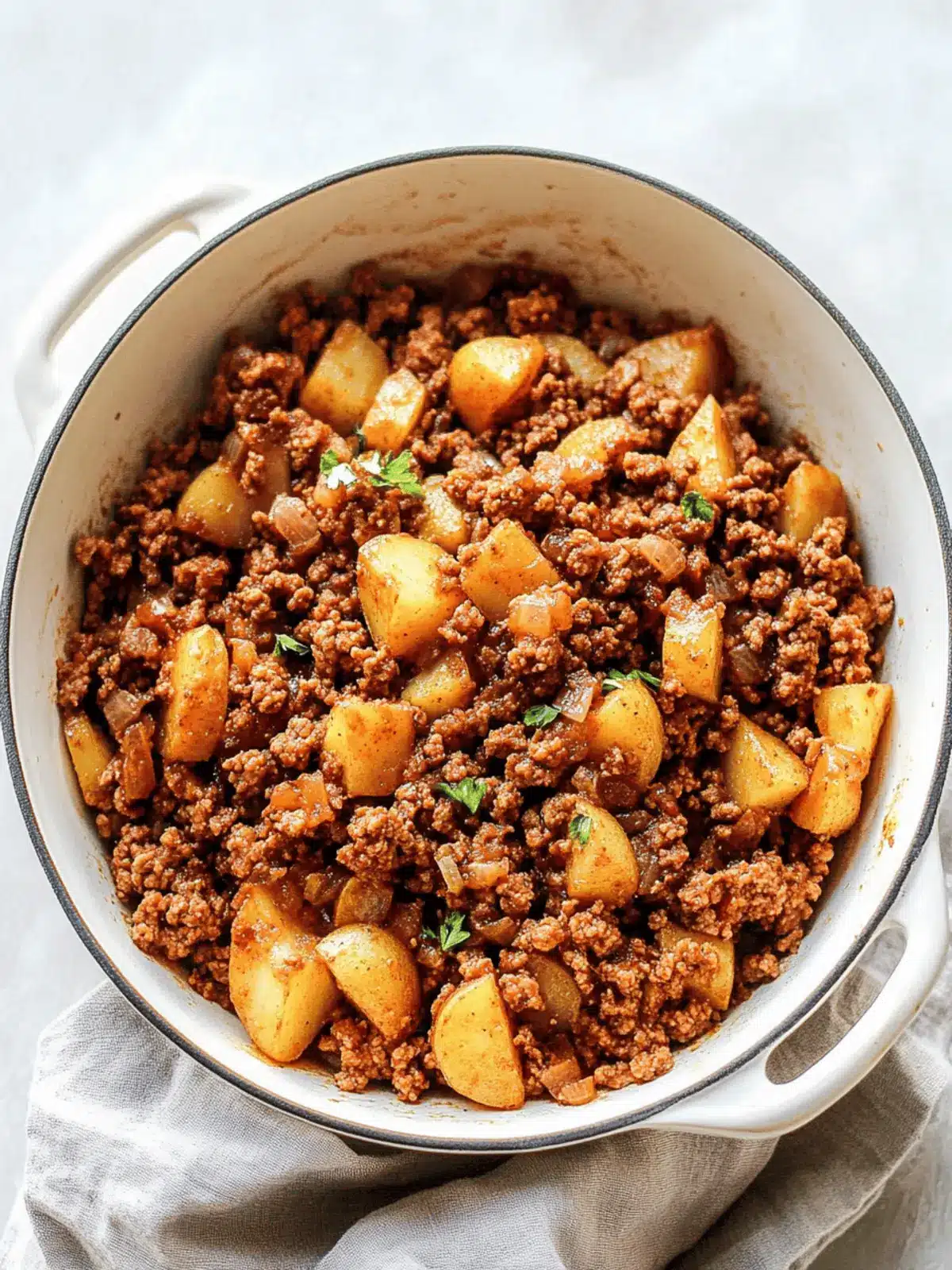 Easy Ground Turkey with Potatoes for a Cozy Weeknight Feast 3 Easy Ground Turkey with Potatoes