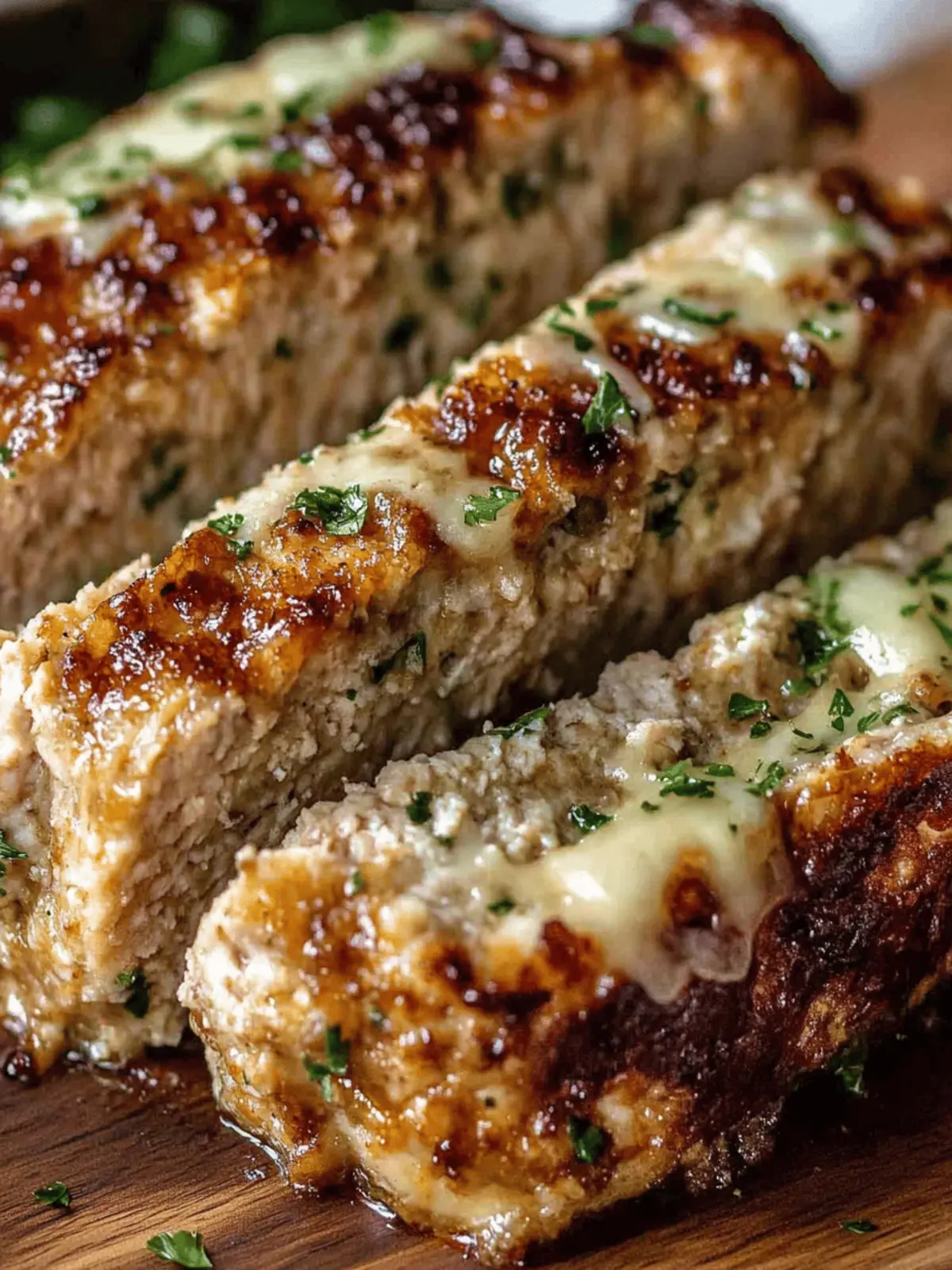 Juicy Garlic Parmesan Chicken Meatloaf: Comfort Food Delight 4 Juicy Garlic Parmesan Chicken Meatloaf: Comfort Food Delight