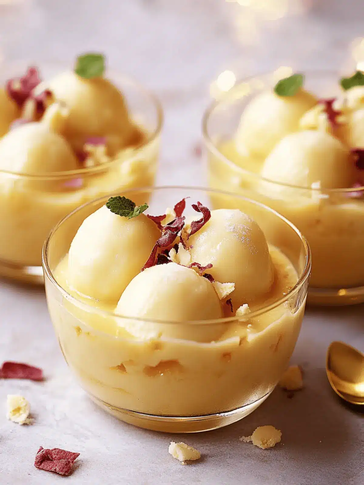 Creamy Custard Rasgulla: A Fusion Delight Awaits Your Tastebuds 5 Custard Rasgulla