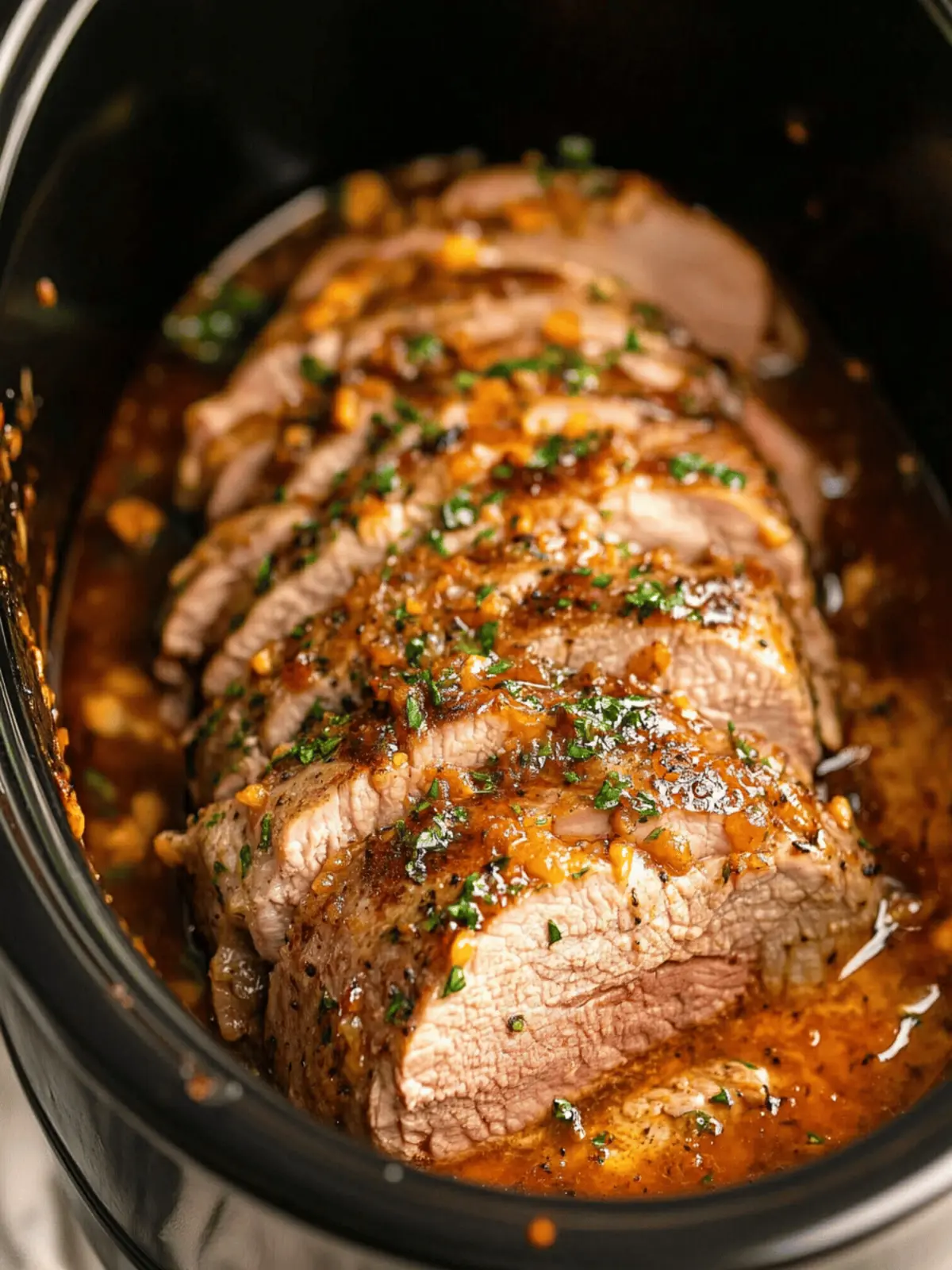 Crock Pot Apricot Pork Tenderloin for Effortless Weeknight Wins 4 Crock Pot Apricot Pork Tenderloin