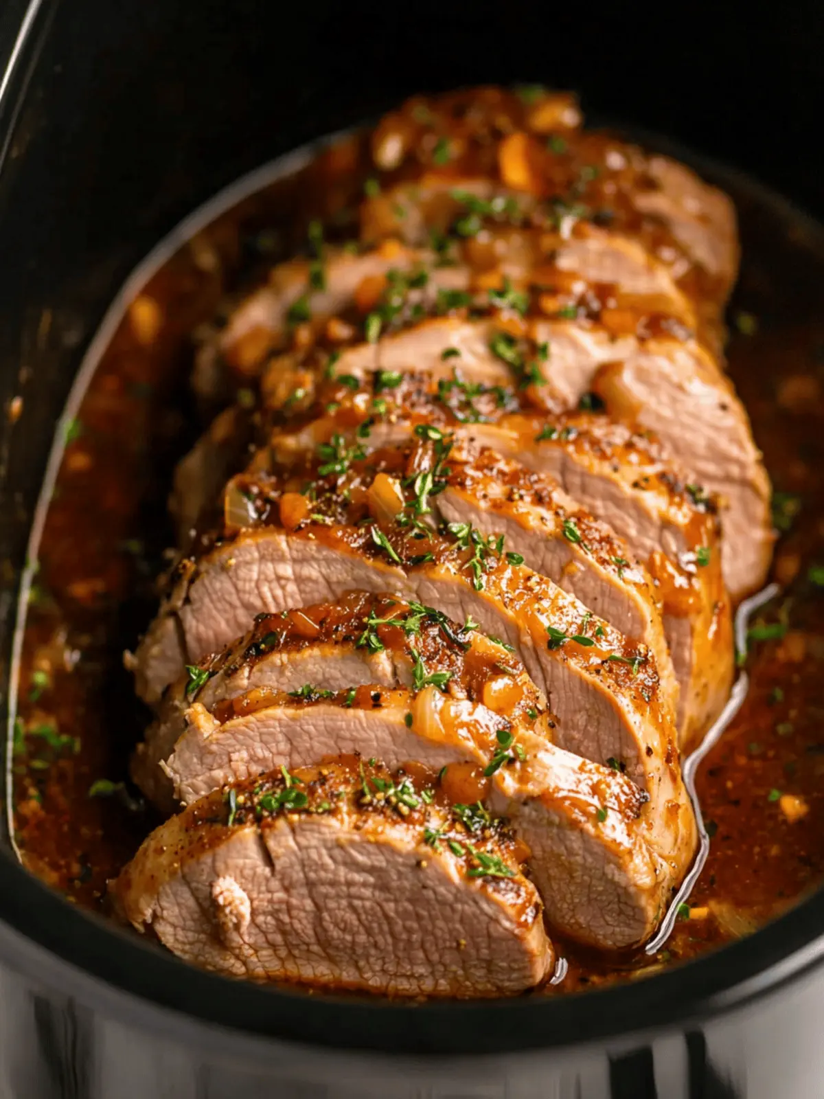 Crock Pot Apricot Pork Tenderloin for Effortless Weeknight Wins 3 Crock Pot Apricot Pork Tenderloin