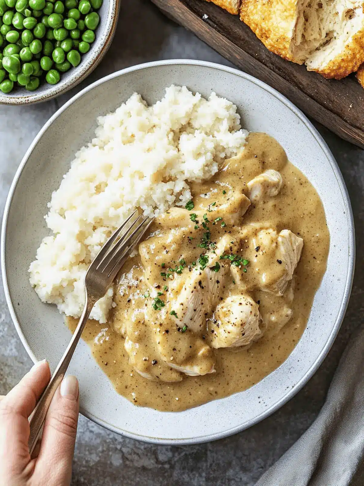 Homestyle Chicken and Gravy That Feels Like A Warm Hug 4 Homestyle Chicken and Gravy