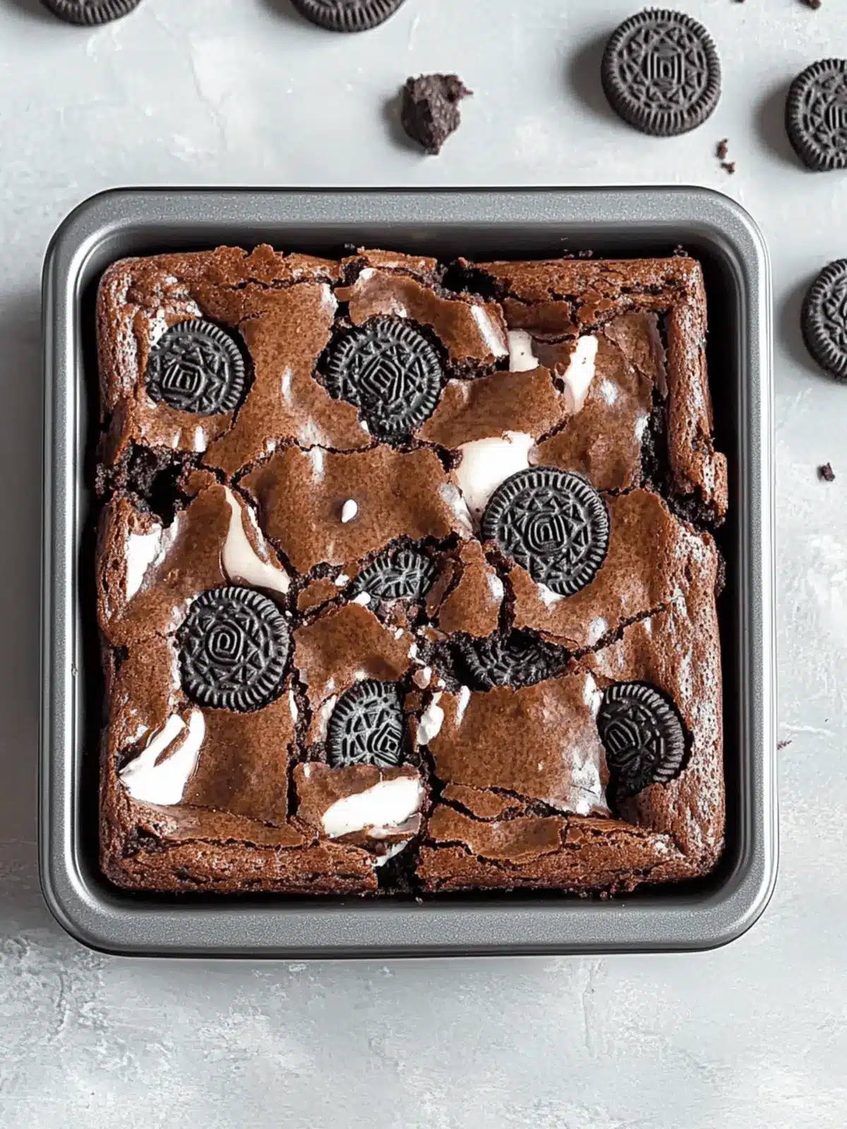 Irresistible Easy Fudgy Oreo Brownie Recipe You’ll Love 3 Easy Fudgy Oreo Brownie Recipe