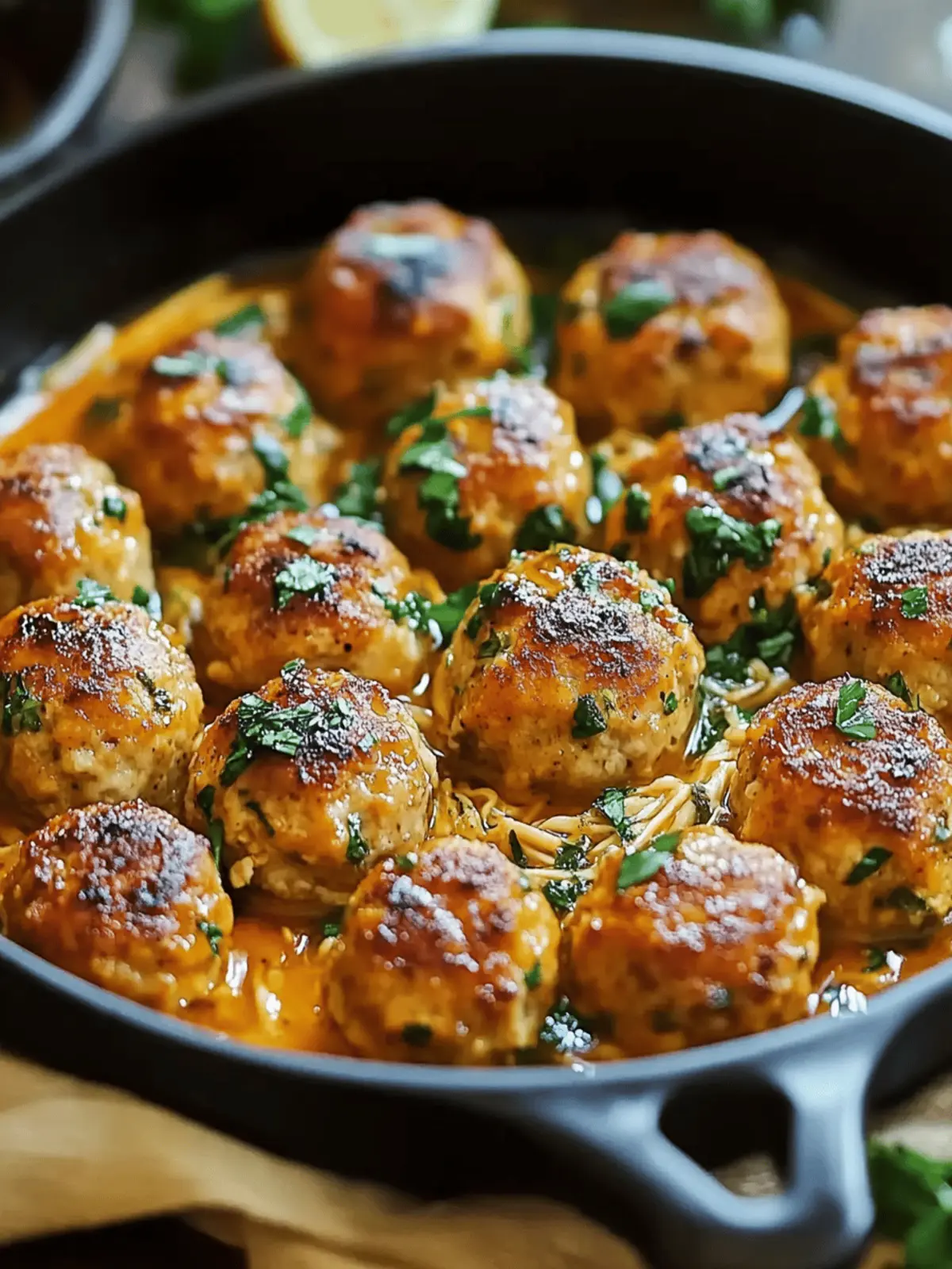 Delicious Chicken Meatballs: Customize Your Flavor Adventure 3 Chicken Meatballs