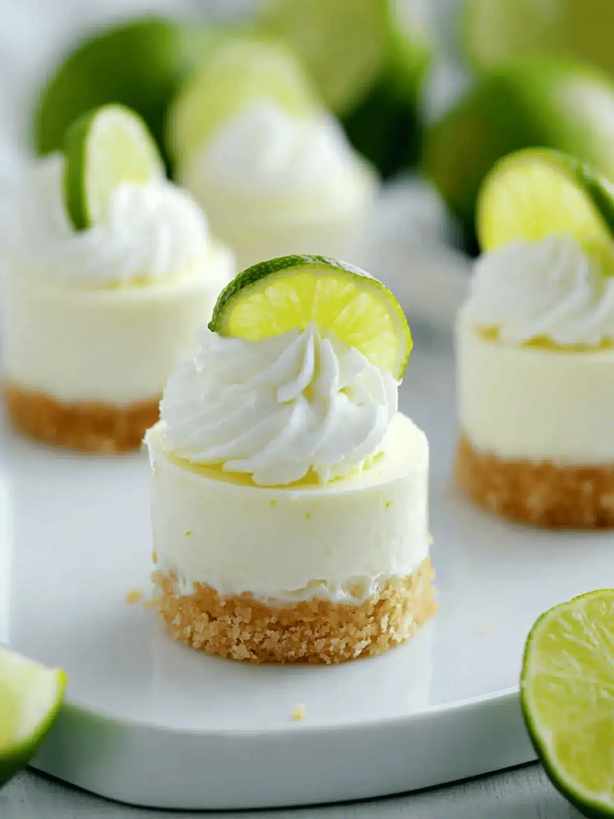 Delicious Mini Key Lime Pie Cheesecakes to Beat the Heat 3 Mini Key Lime Pie Cheesecakes