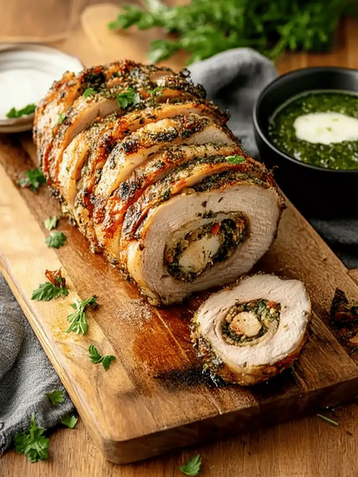 Irresistible Stuffed Pork Loin Bursting with Italian Flavor 2 Stuffed Pork Loin