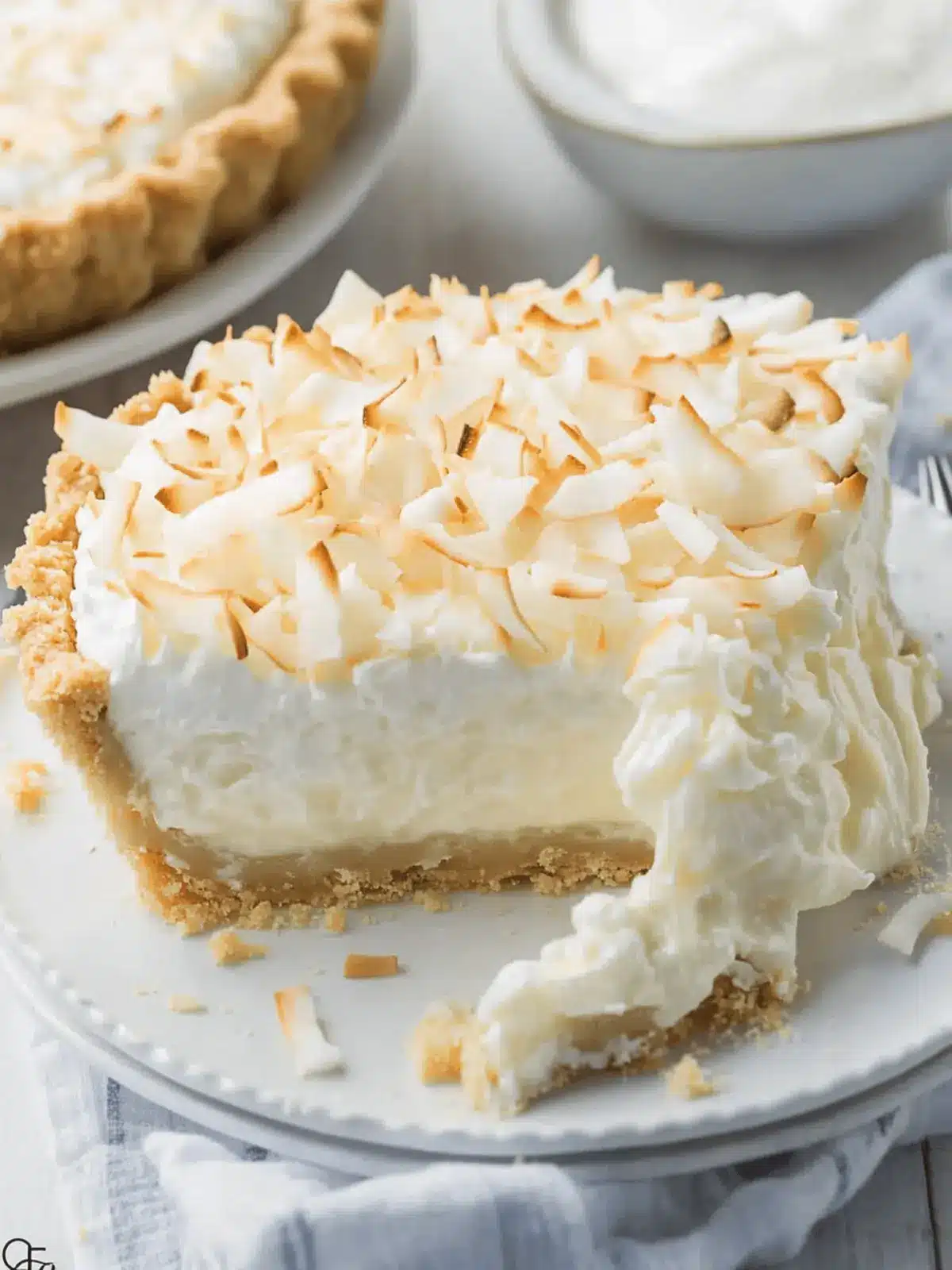 Indulge in This Dreamy Triple Coconut Cream Pie Delight 5 Triple Coconut Cream Pie
