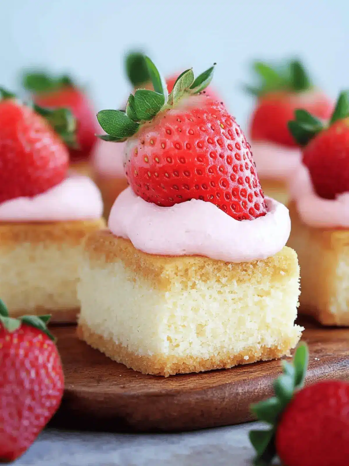 Delicious Gluten-Free Strawberry Shortcake Bites for Summer Fun 2 Gluten-Free Strawberry Shortcake