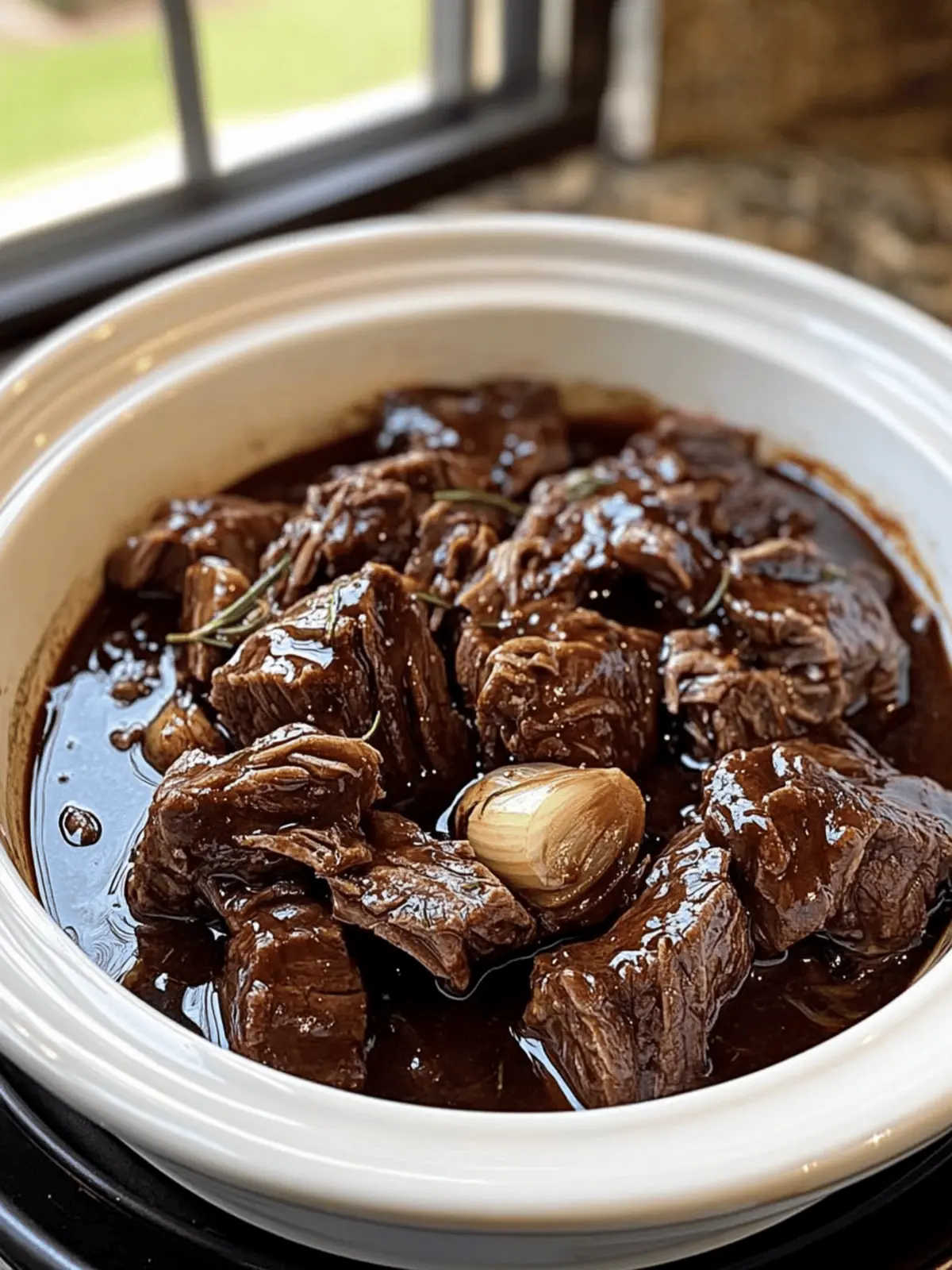 Savory Slow Cooker Rosemary Balsamic Beef for Cozy Nights 2 Slow Cooker Rosemary Balsamic Beef
