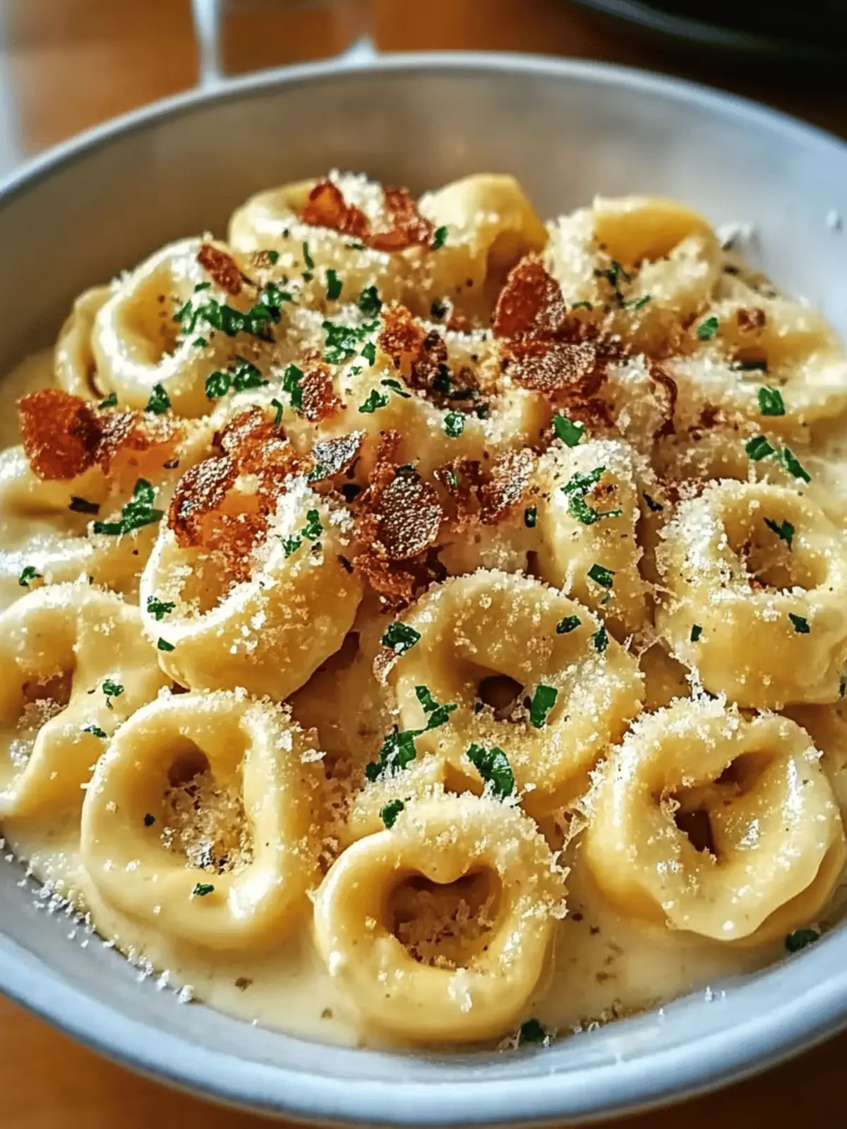 Creamy Tortellini Carbonara: Your New Favorite Easy Dinner 3 Creamy Tortellini Carbonara