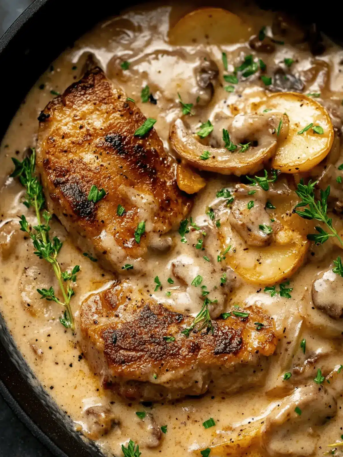 Savory Smothered Pork Steak Ready in Just 25 Minutes 4 Smothered Pork Steak