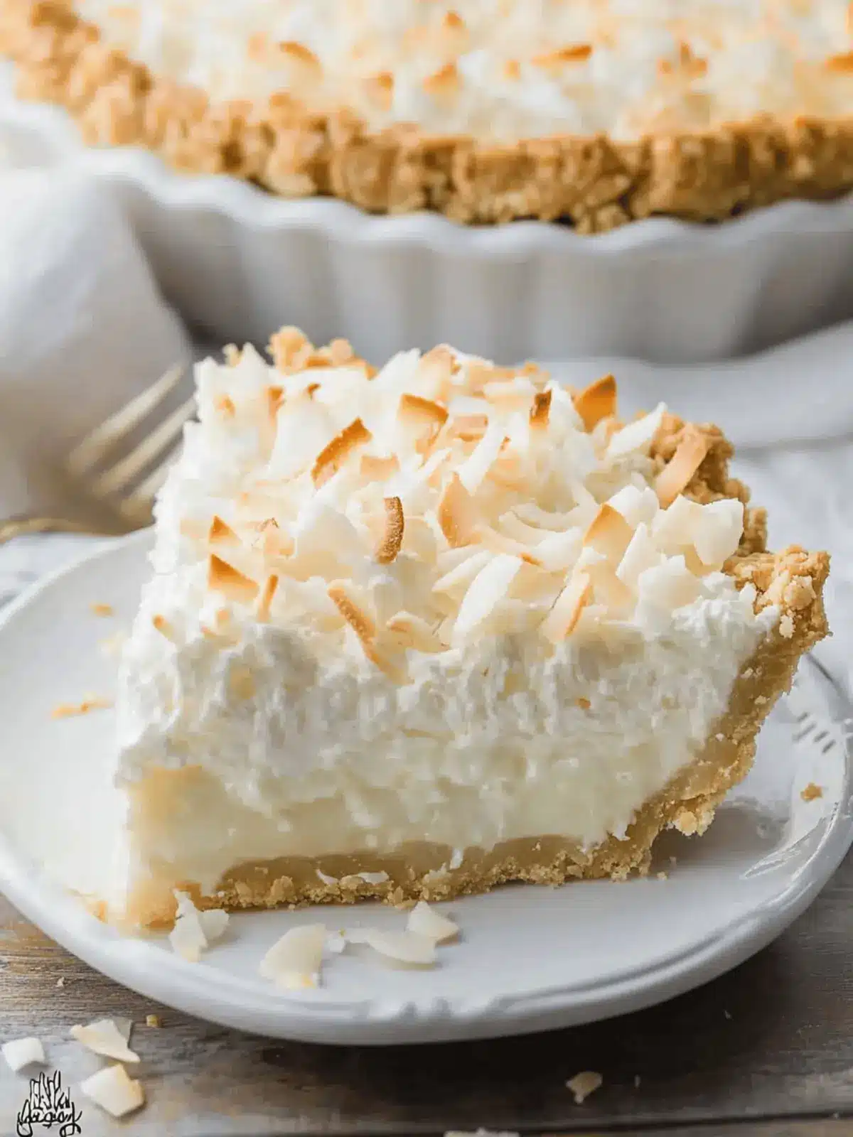 Indulge in This Dreamy Triple Coconut Cream Pie Delight 2 Triple Coconut Cream Pie