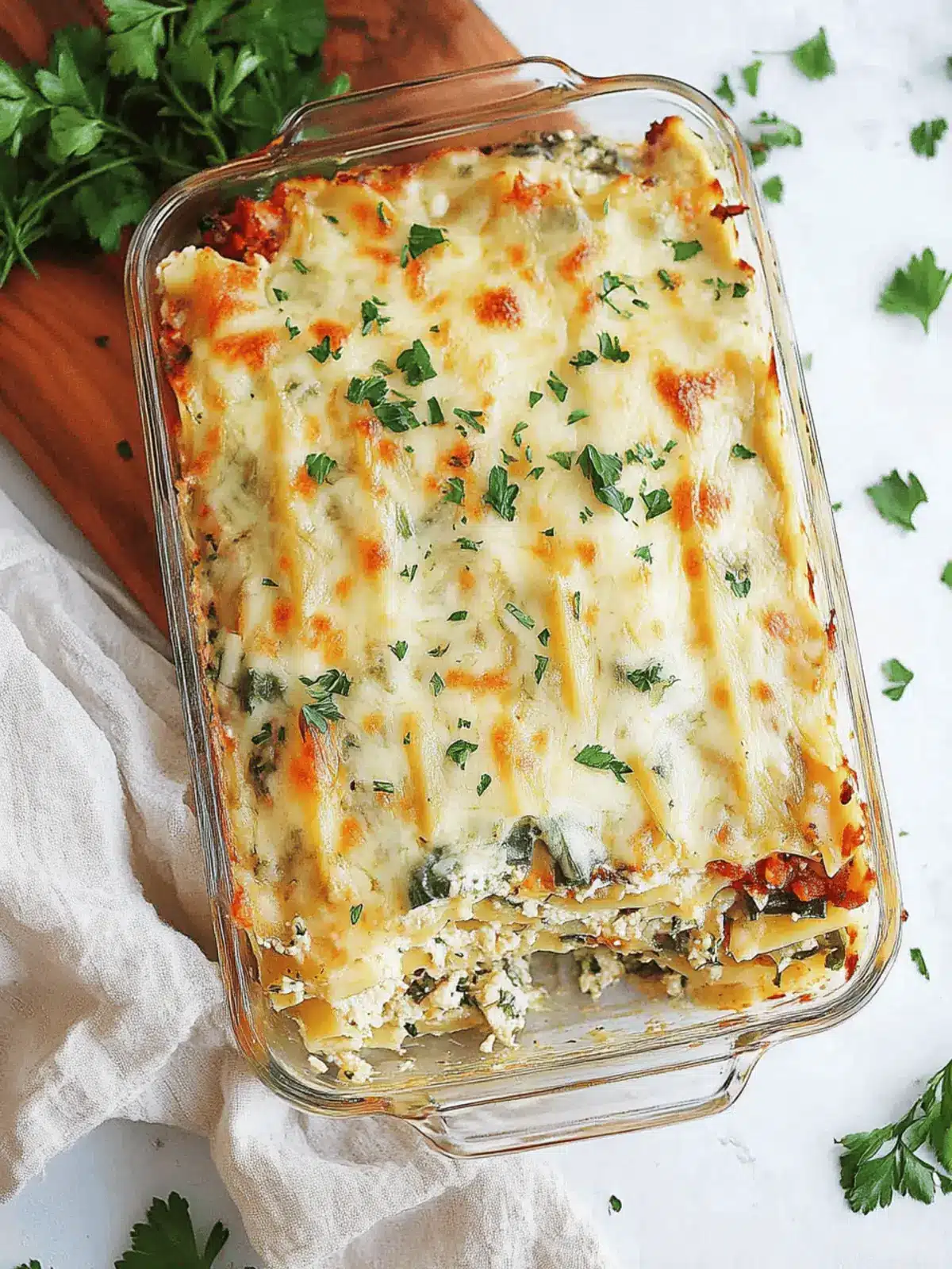Loaded Veggie White Lasagna That Everyone Will Adore 5 Loaded Veggie White Lasagna