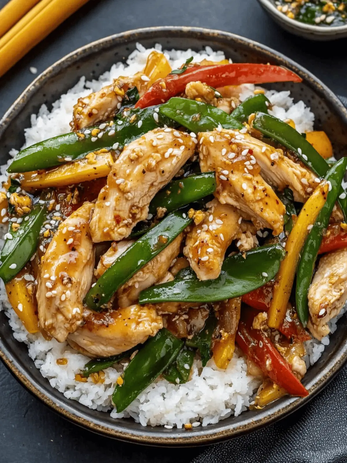 Savor Hot Honey Sesame Rotisserie Chicken Stir Fry Tonight 5 Hot Honey Sesame Rotisserie Chicken Stir Fry