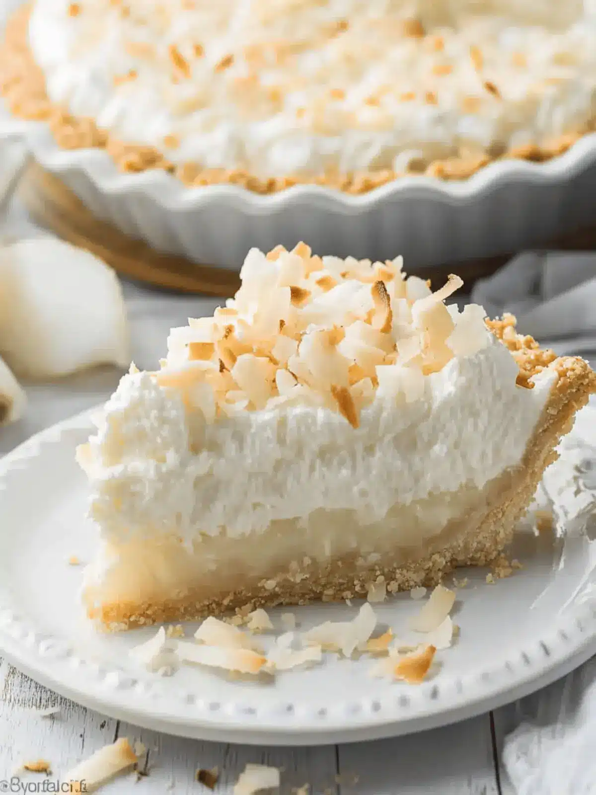Indulge in This Dreamy Triple Coconut Cream Pie Delight 3 Triple Coconut Cream Pie
