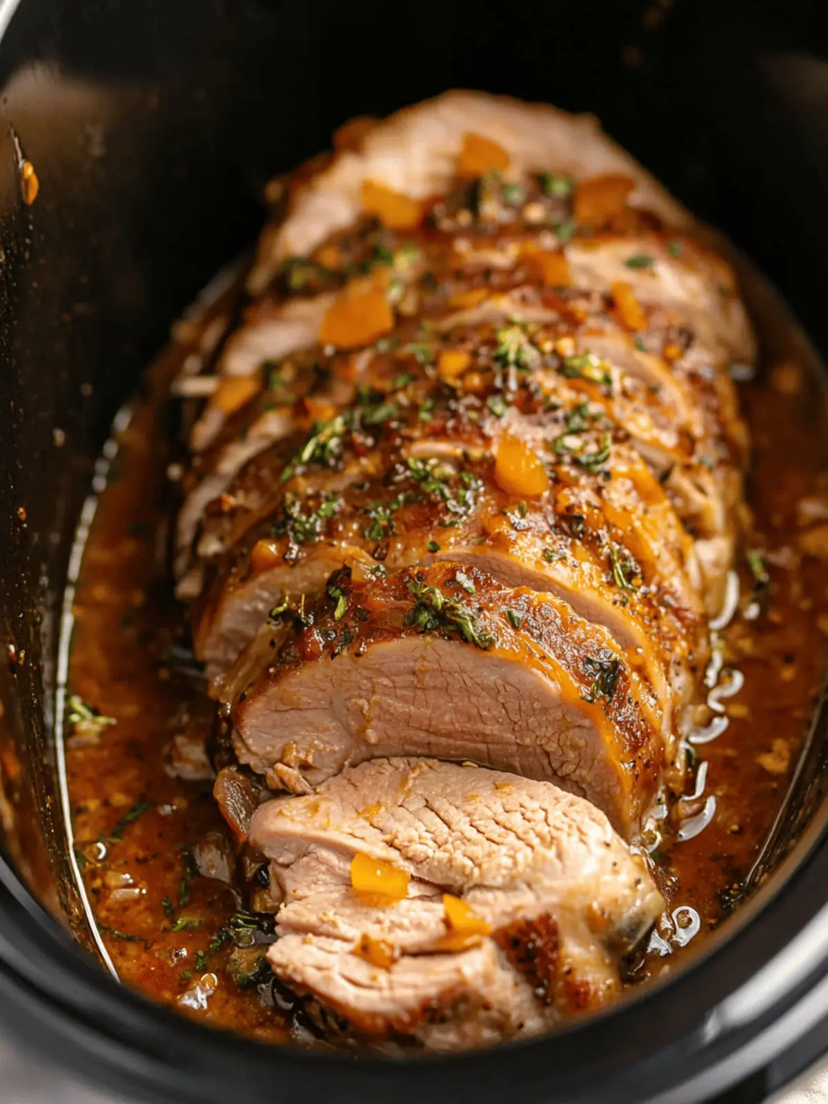 Crock Pot Apricot Pork Tenderloin for Effortless Weeknight Wins 2 Crock Pot Apricot Pork Tenderloin