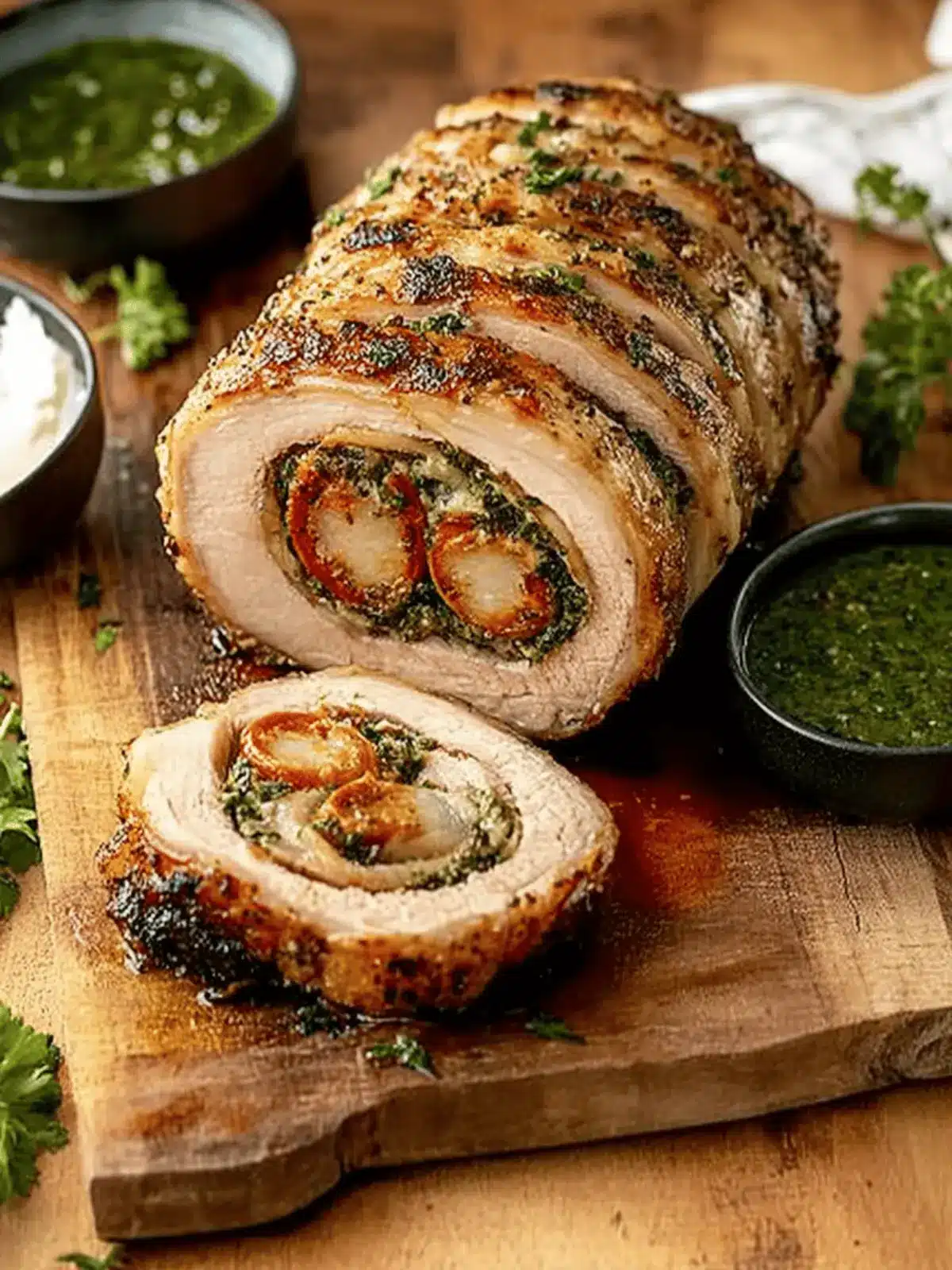 Irresistible Stuffed Pork Loin Bursting with Italian Flavor 5 Stuffed Pork Loin