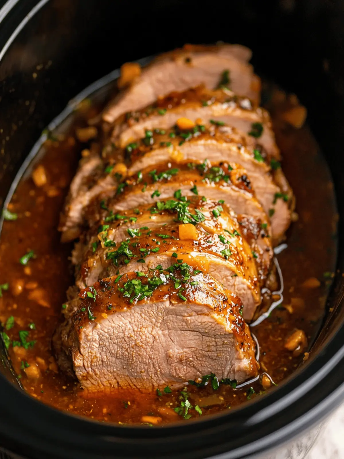 Crock Pot Apricot Pork Tenderloin for Effortless Weeknight Wins 5 Crock Pot Apricot Pork Tenderloin