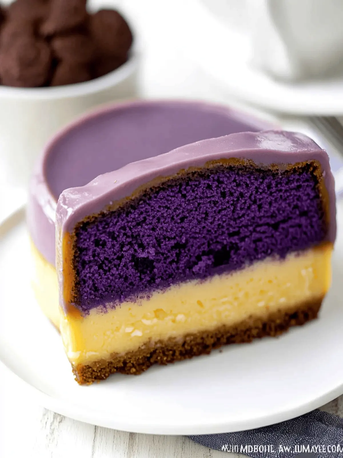 Delicious Ube Cake Flan: A Festive Filipino Delight 5 Ube Cake Flan