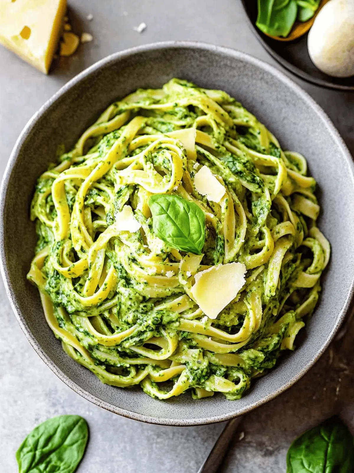 10-Minute Spinach Pasta Sauce That's Creamy and Guilt-Free 4 10-Minute Spinach Pasta Sauce