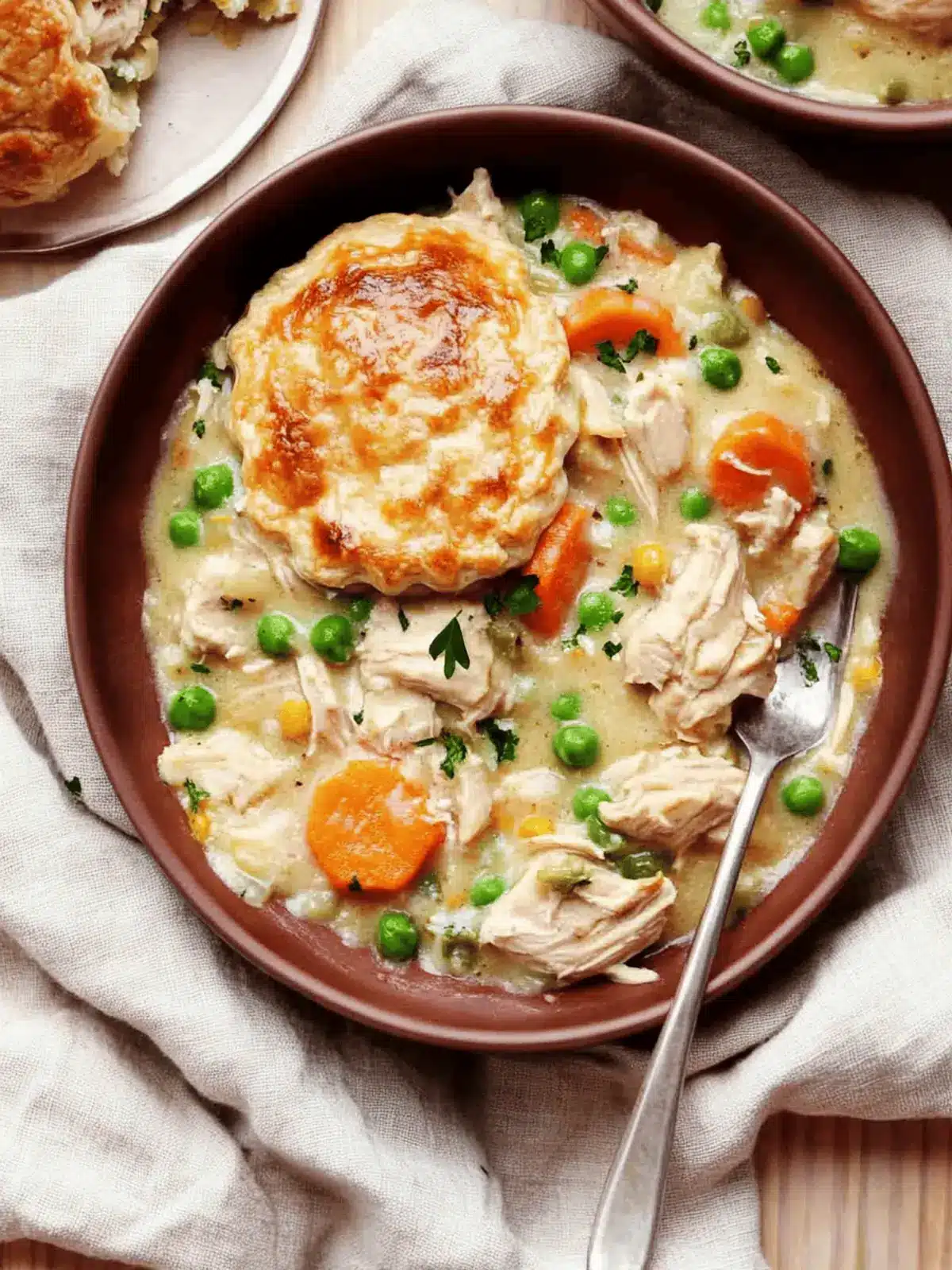 Cozy Crustless Chicken Pot Pie for a Guilt-Free Delight 3 Crustless Chicken Pot Pie