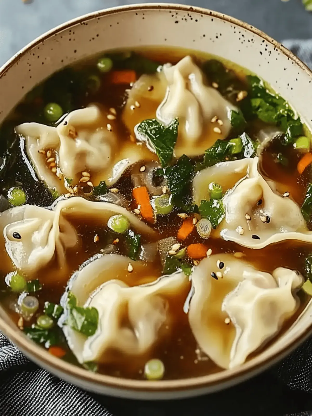 Savor Homemade Potsticker Soup in Just 25 Minutes! 5 Potsticker Soup