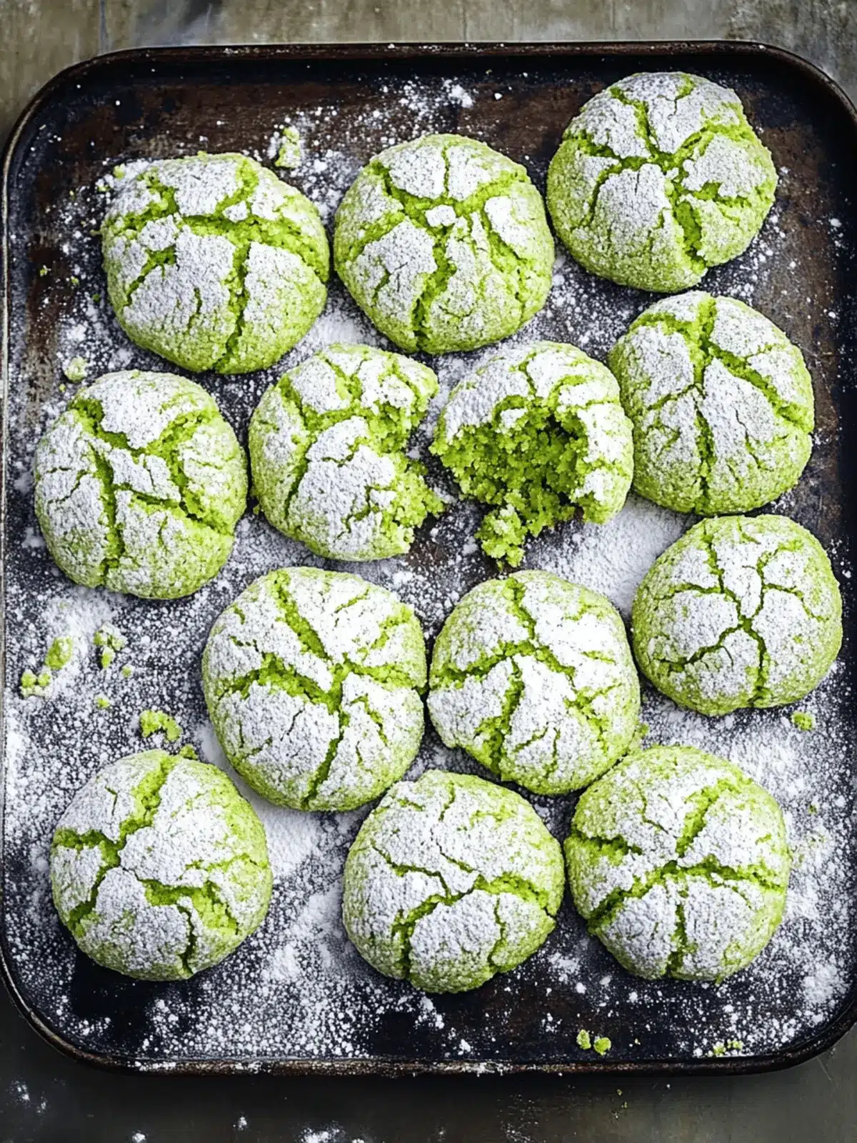 Buko Pandan Cookie Crinkles – A Tropical Treat Adventure 4 buko pandan cookie crinkles