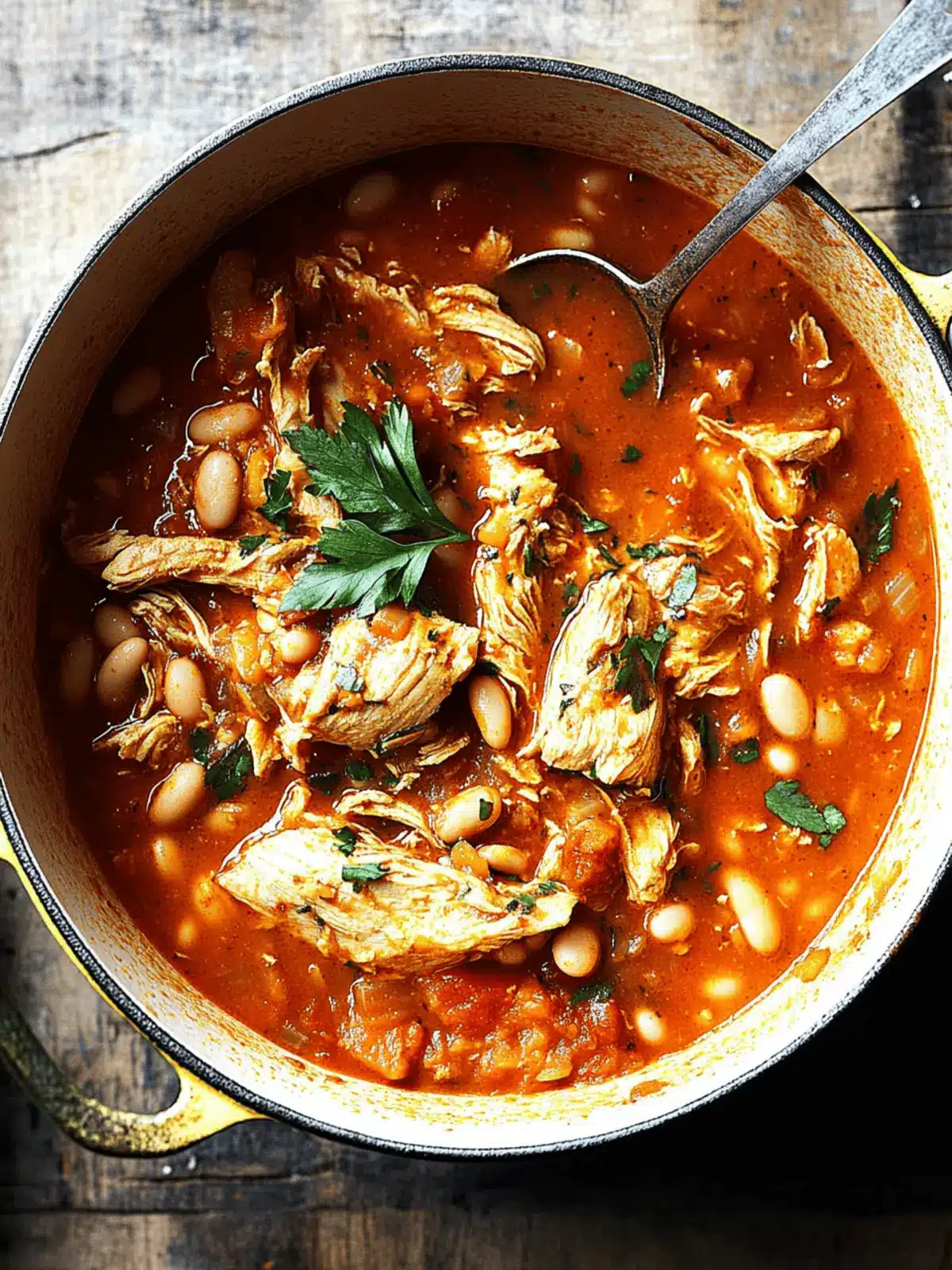 One-Pot Middle Eastern Chicken Stew with Creamy White Beans 5 Middle Eastern Chicken Stew with White Beans