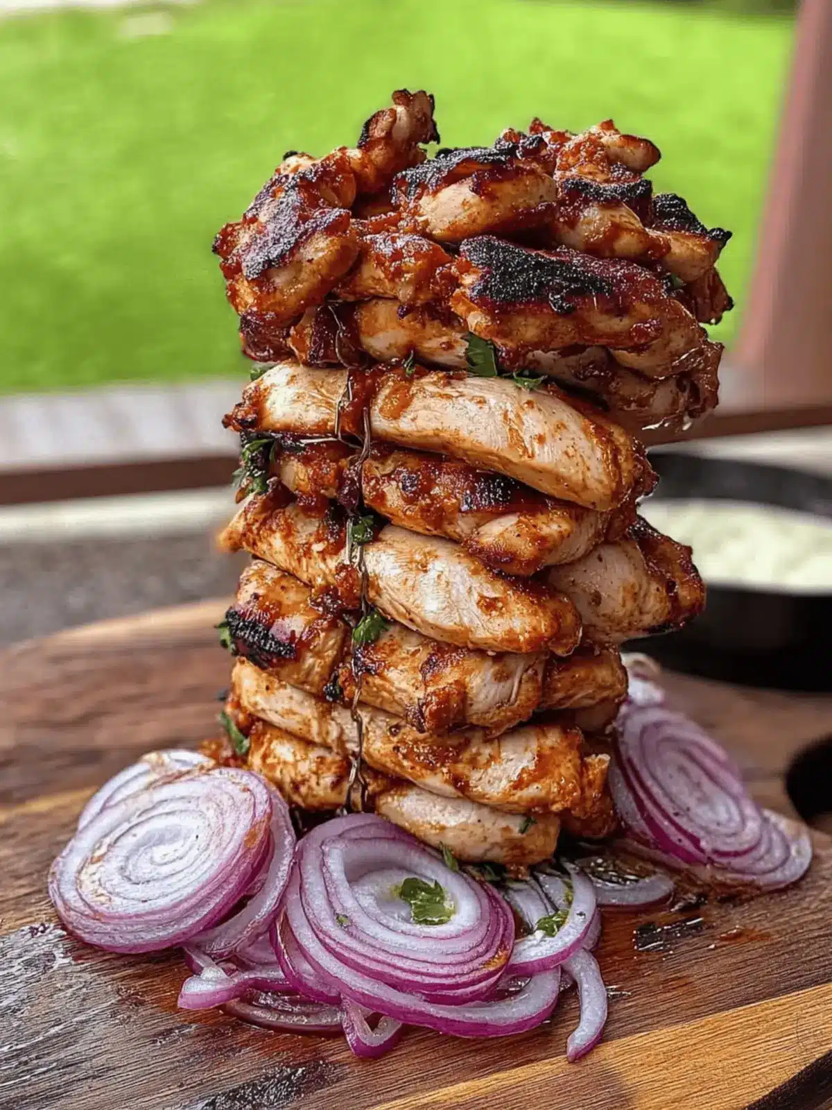 Easy Chicken Shawarma Tower Baked in the Oven for Flavorful Family Meals 2 Easy Chicken Shawarma Tower Baked in the Oven